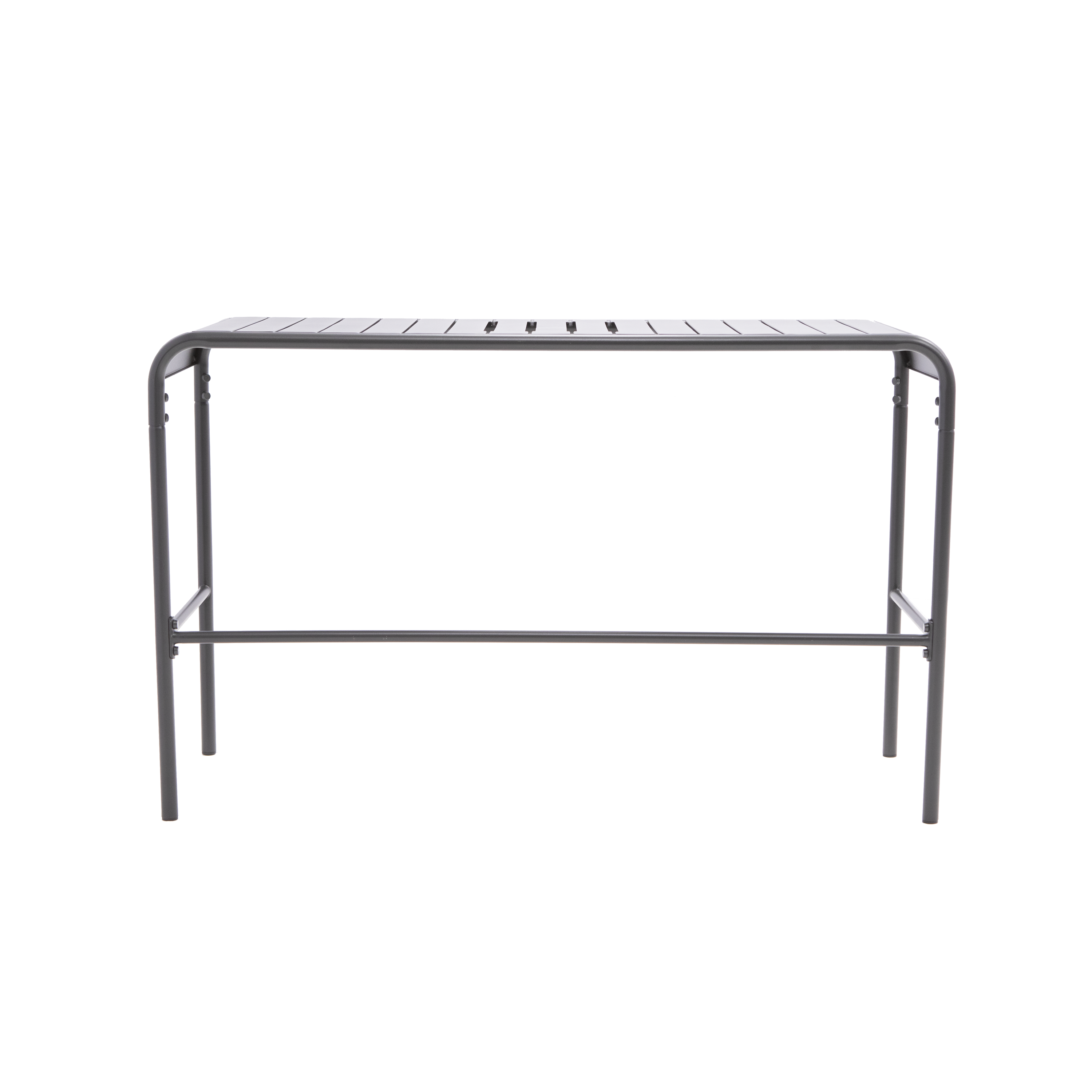 Mesa de refeição para varanda 120x75 cm antracite Cafe II - 10