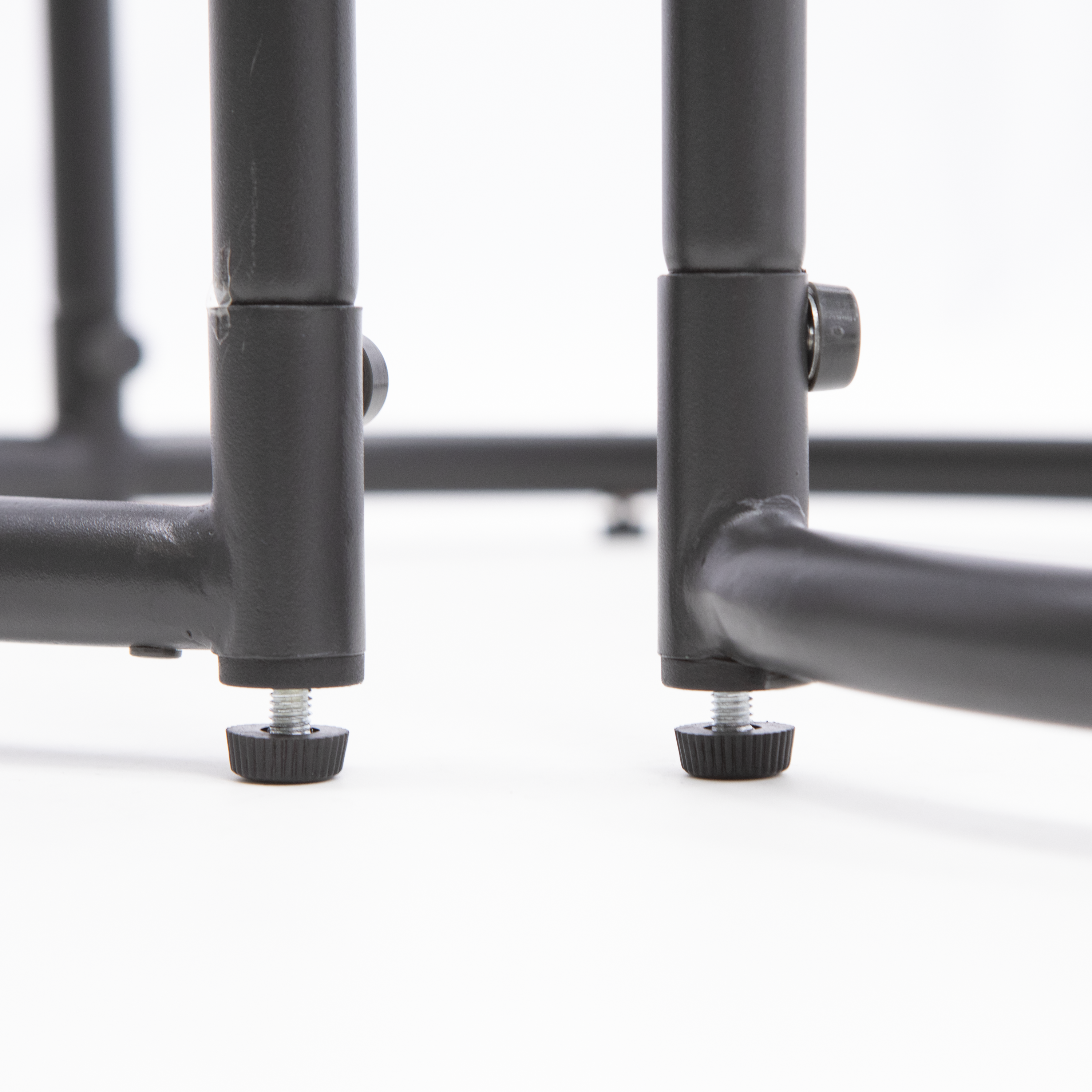 Tables de jardin gigognes CAFE en métal coloris gris anthracite - NATERIAL - 11