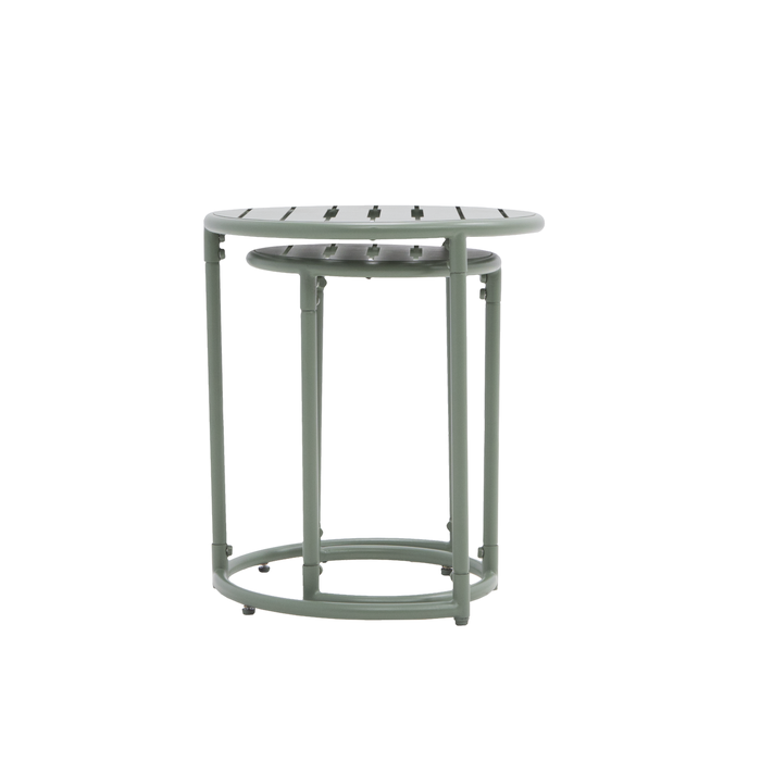 set-of-2-low-tables-cafe-II-gigogne-steel-agave-green