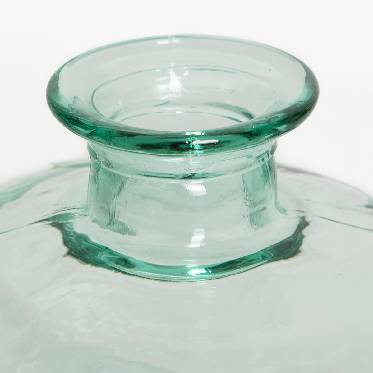 Jarra de vidro reciclado Calista D24cm x A28cm transparente - 7