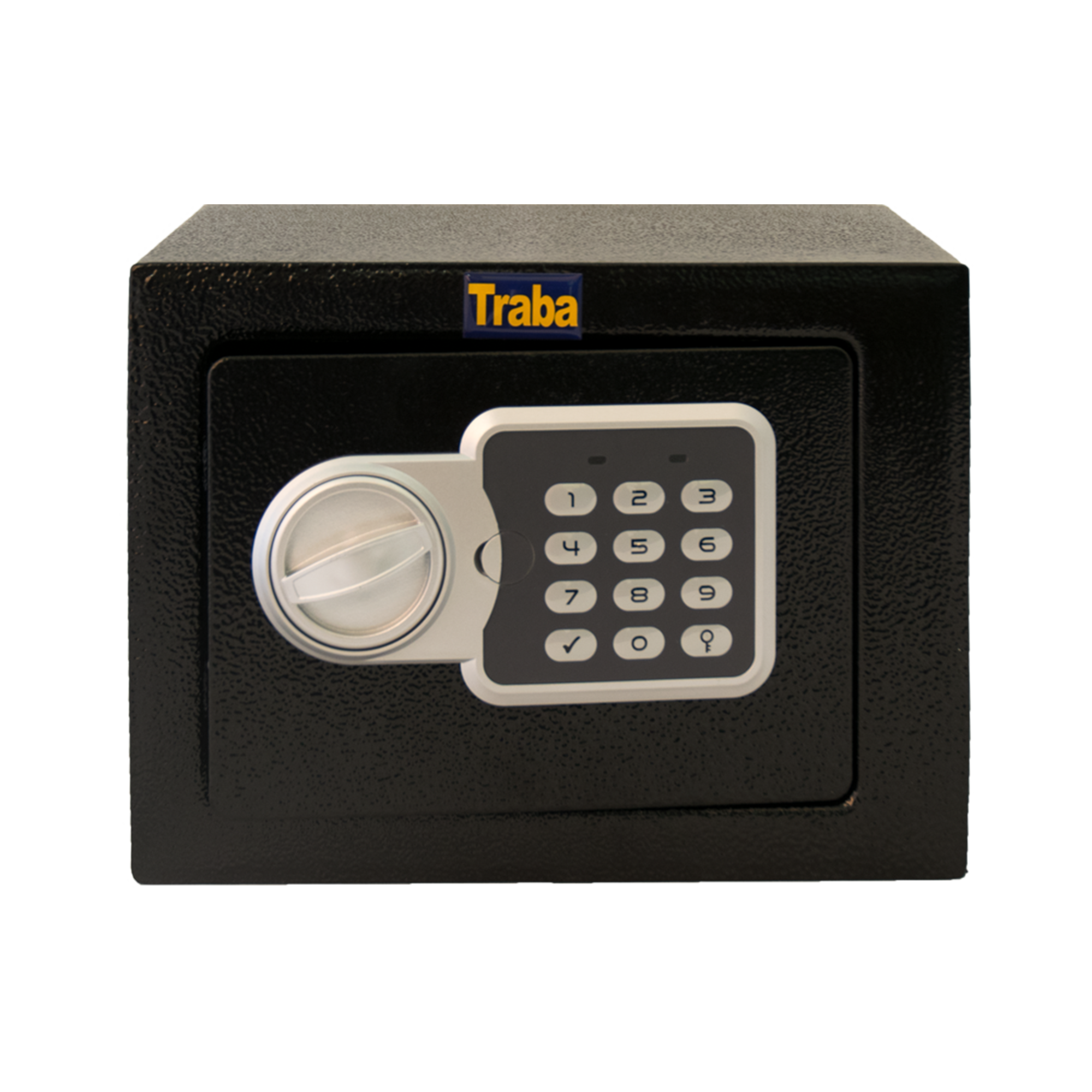 Caja fuerte de sobreponer TRABA Mini Negra 23x17x17 cm Leroy Merlin