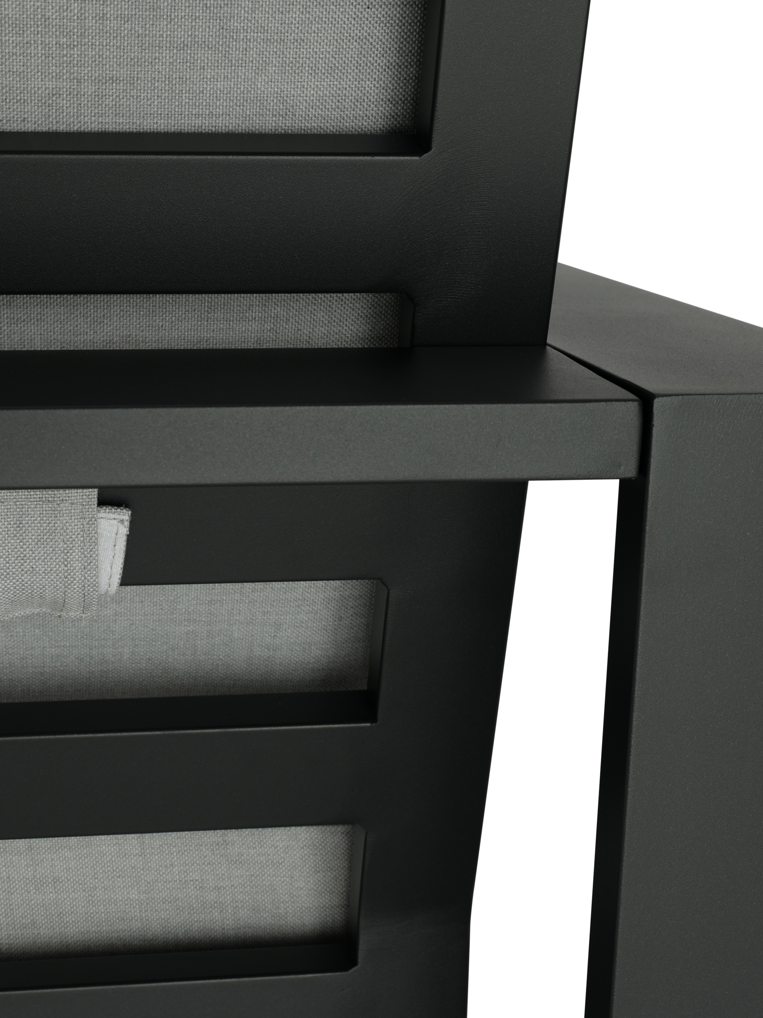 Fauteuil en aluminium gris Athena NATERIAL - 6