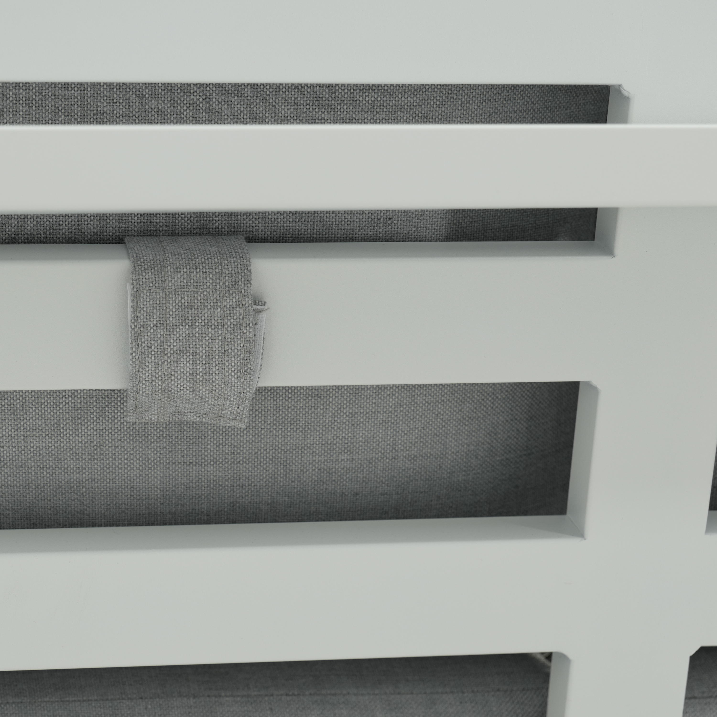 Espreguiçadeira com almofada 160x91 cm branco Naterial Athena - 11