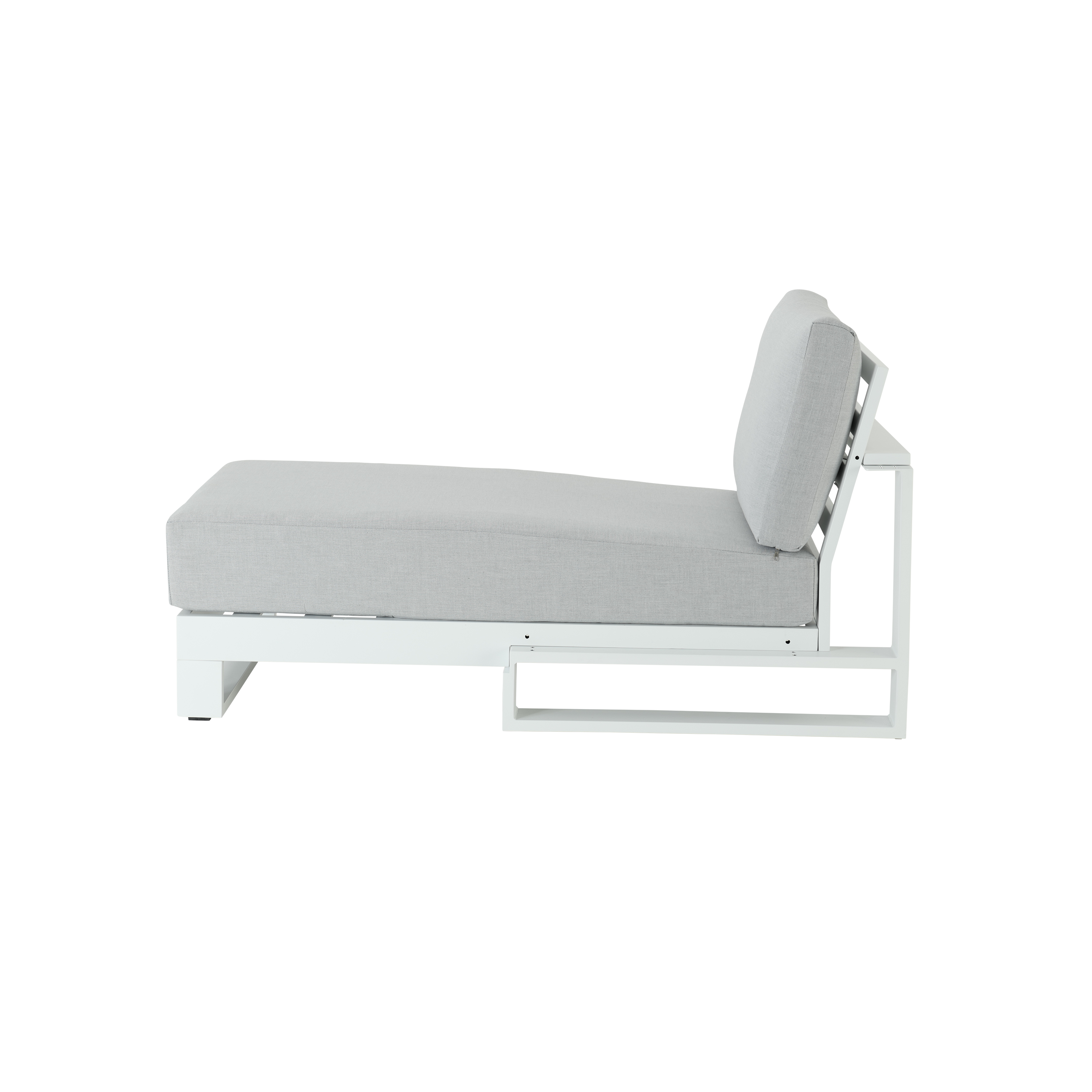 Méridienne en aluminium blanc Athena NATERIAL - 10