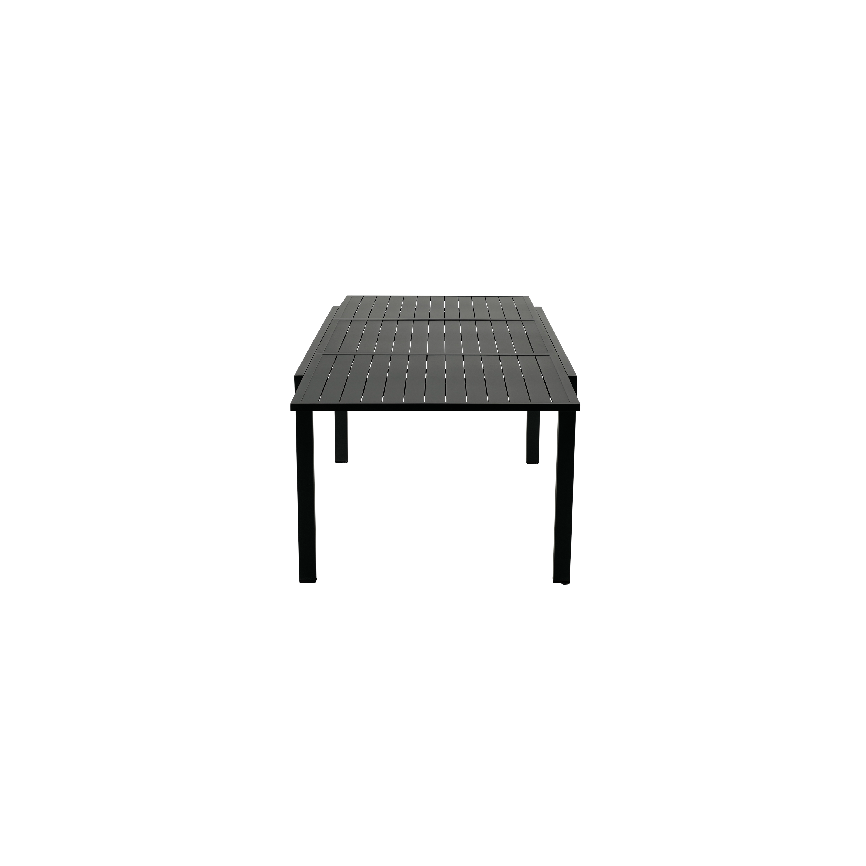 Mesa para jardim extensível 224/336x100 cm cinzento Naterial - 12