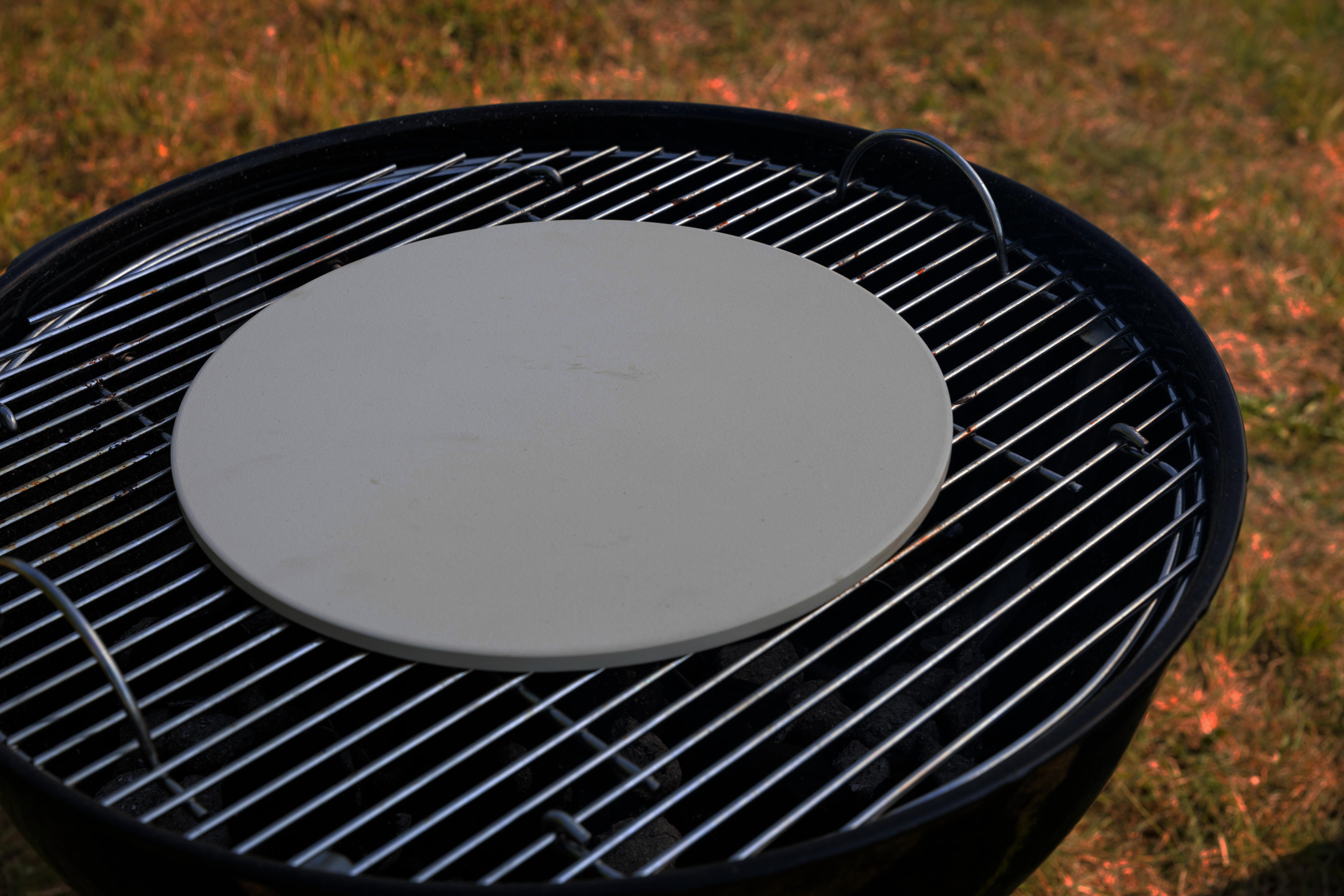Pedra pizza para barbecue em cerâmica e aço inoxidável ⌀ 33 cm Naterial Alpha II - 3