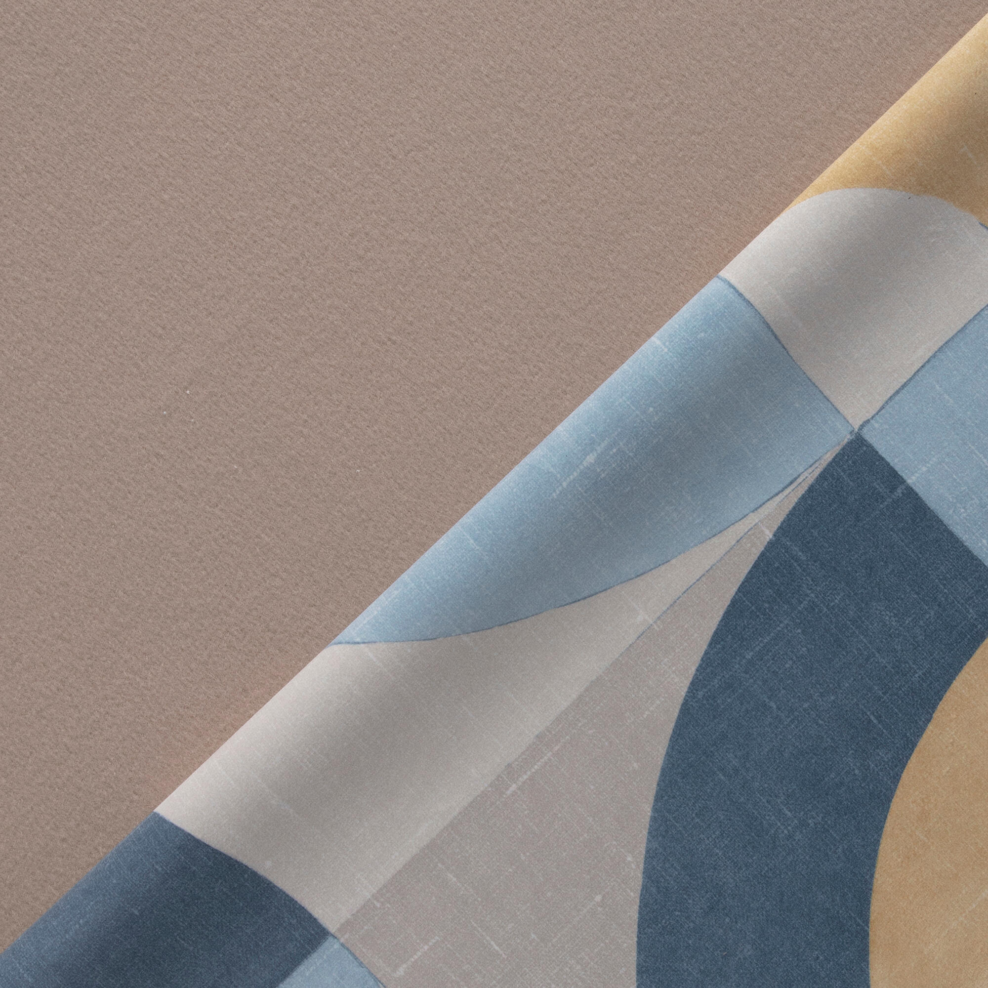 Tela al corte tapicería terciopelo Tidem azul ancho 140 cm - 5