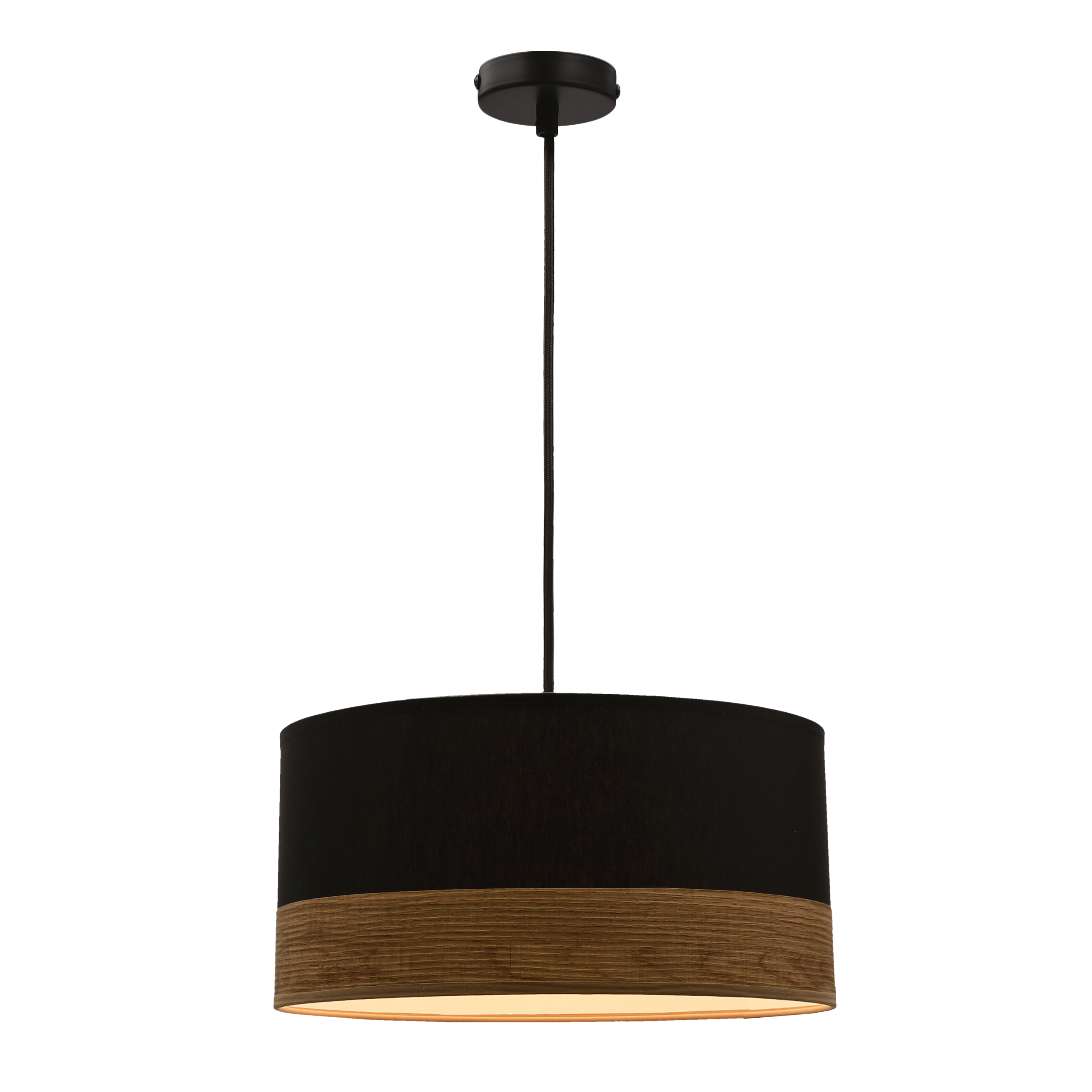Lampa wisząca Porto czarna E27 Candellux