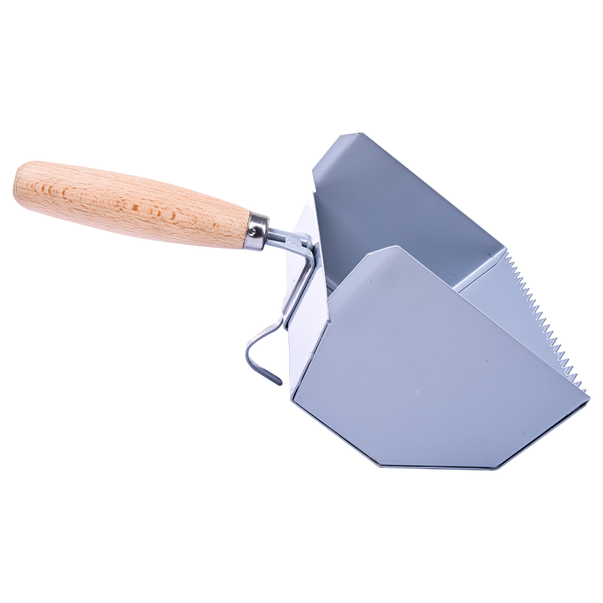 Prostokątna kielnia tynkarska do betonu 240mm CON-BKK-1240 - 2