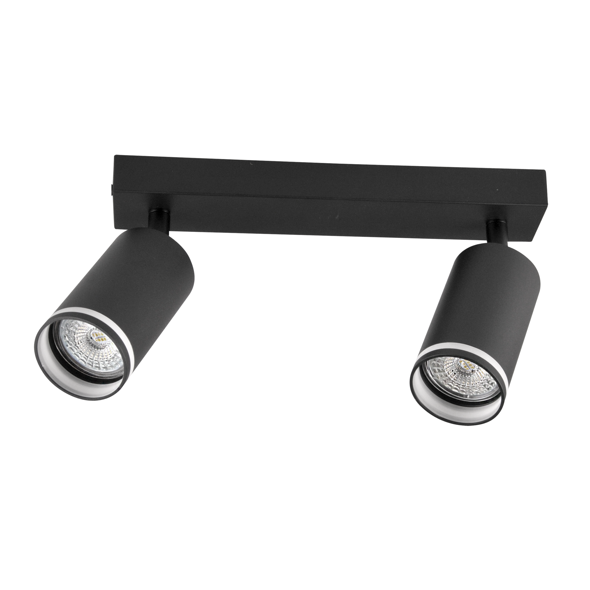 Listwa reflektorowa Paris czarna 2 x GU10 Goldlux - 10