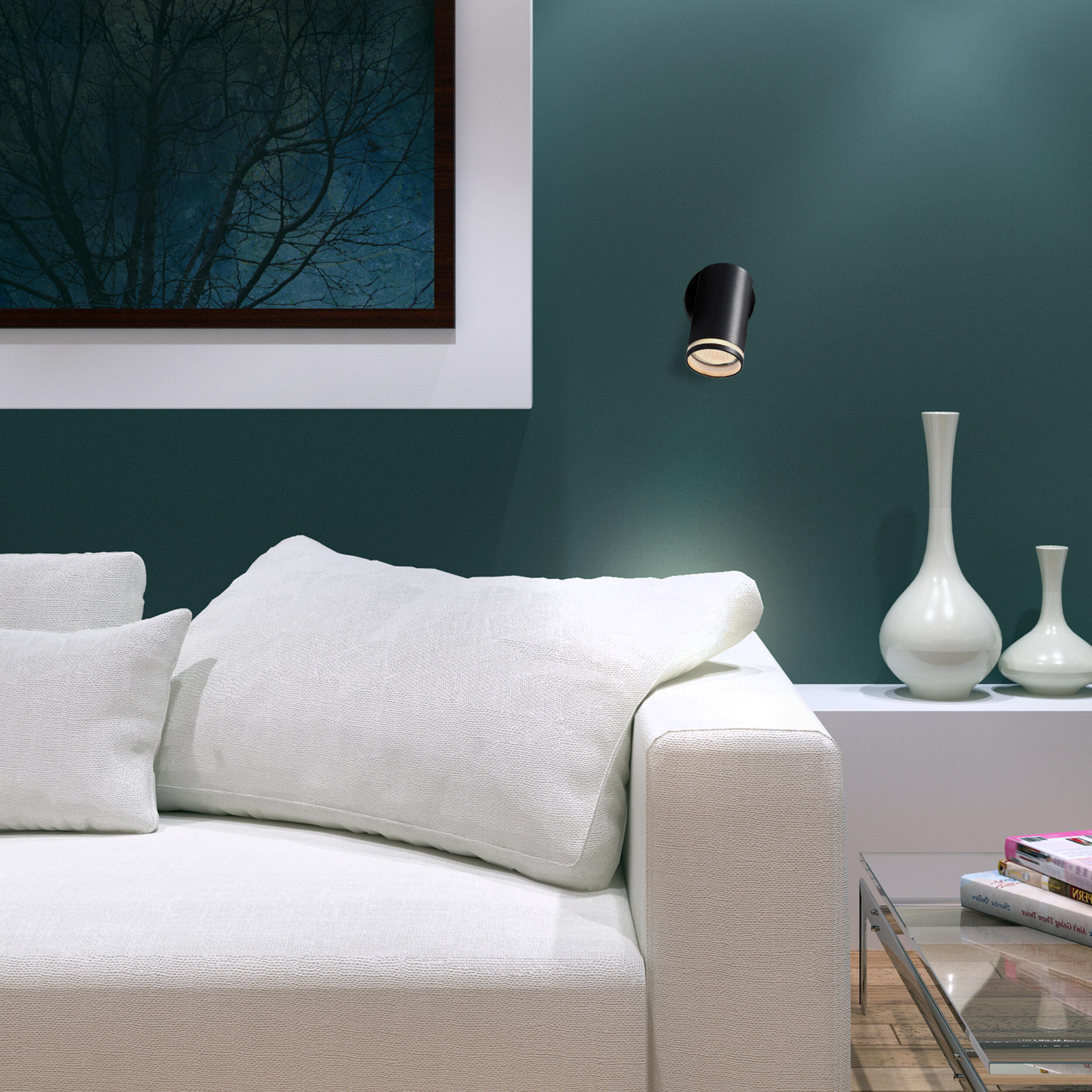 Reflektor Paris czarny GU10 Goldlux - 3