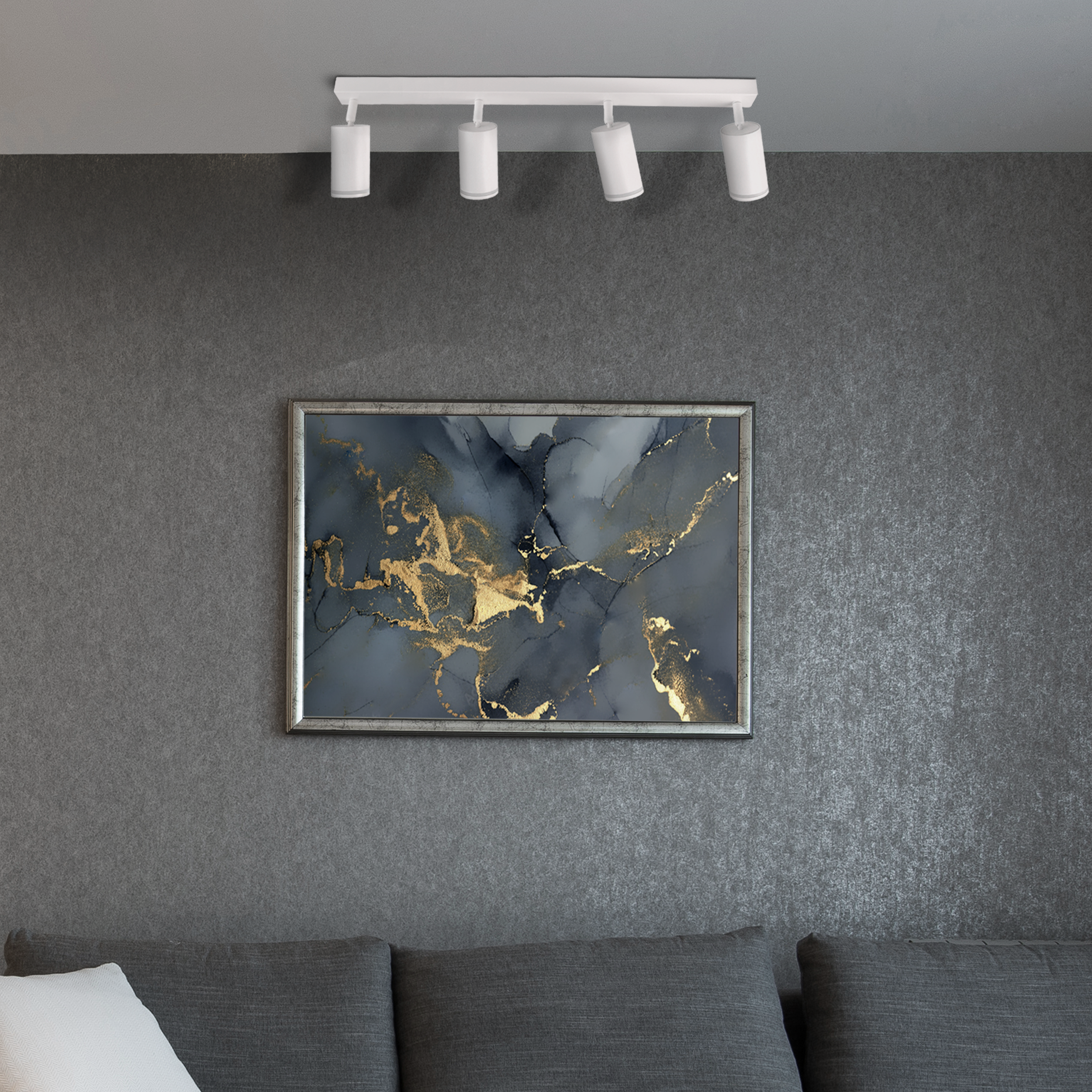 Listwa reflektorowa Paris biała 4 x GU10 Goldlux - 2