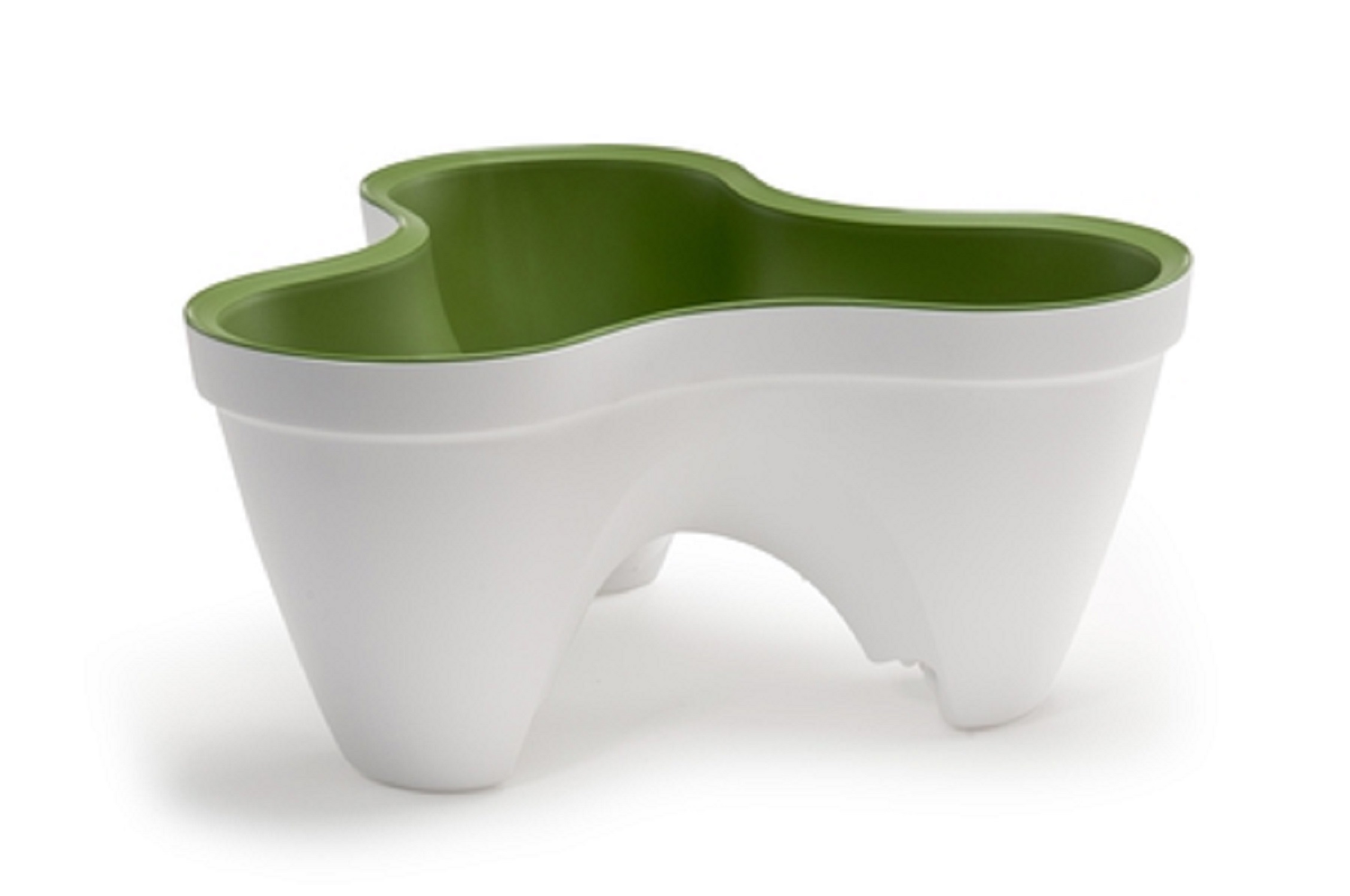 Maceta de plástico ivy blanco 41x38 cm