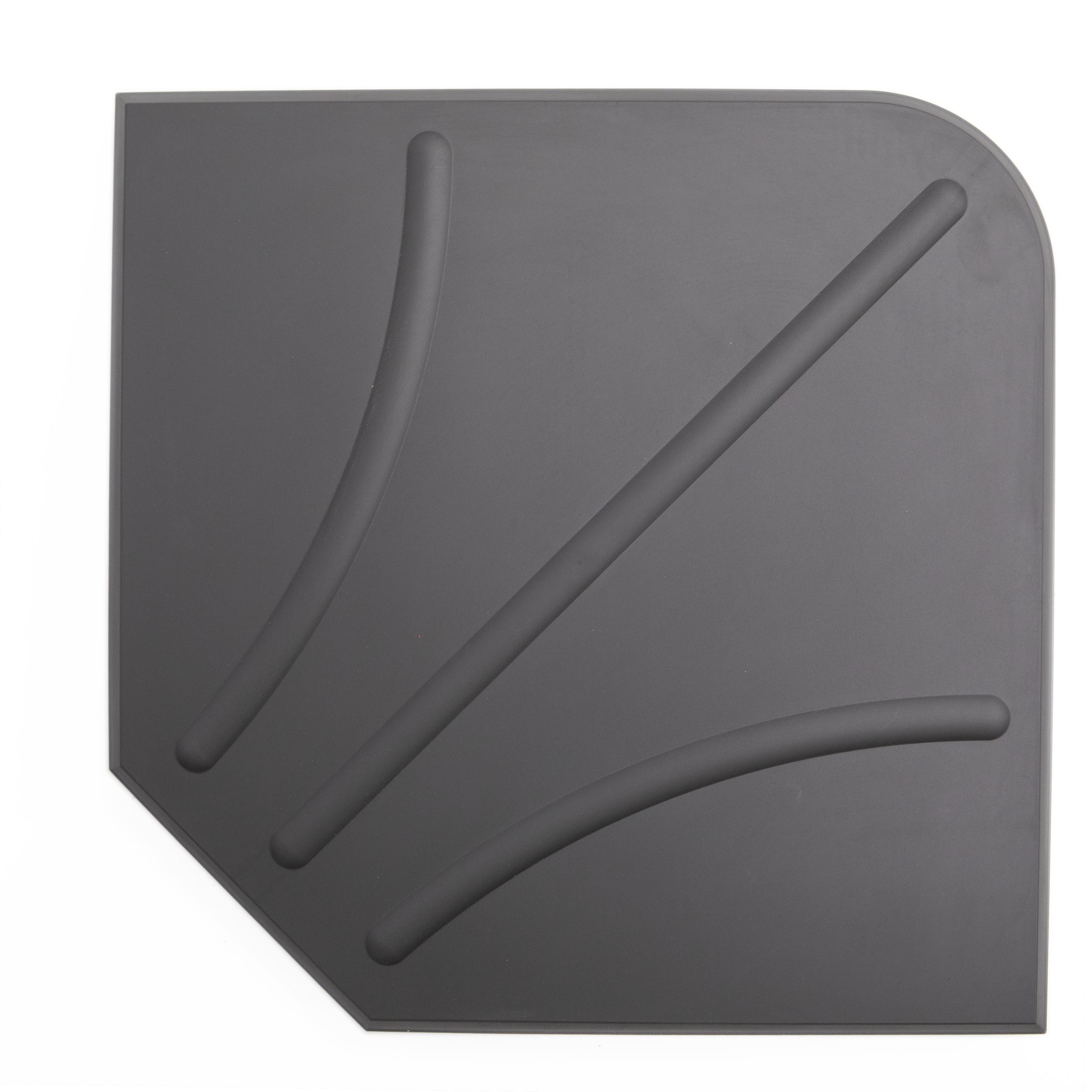 Base para chapéu-sol 1/4 25 kg 48x48 cm antracite Naterial - 6