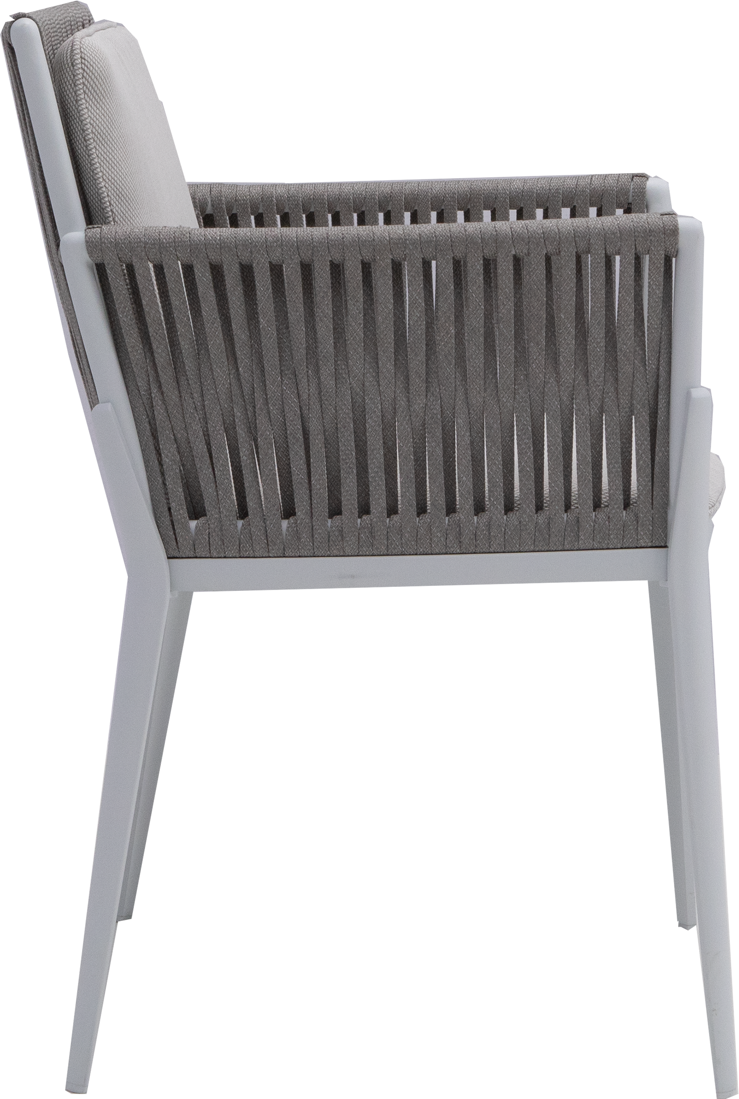 Fauteuil en aluminium blanc avec coussin Hydra NATERIAL - 8