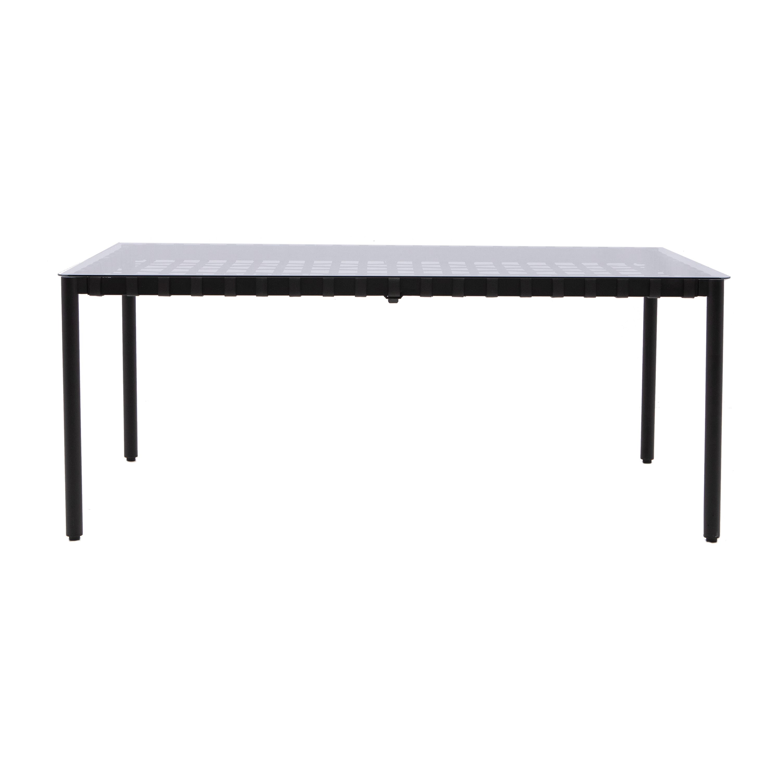 Stół ogrodowy Victoria 180x100 cm stal szkło Naterial - 6