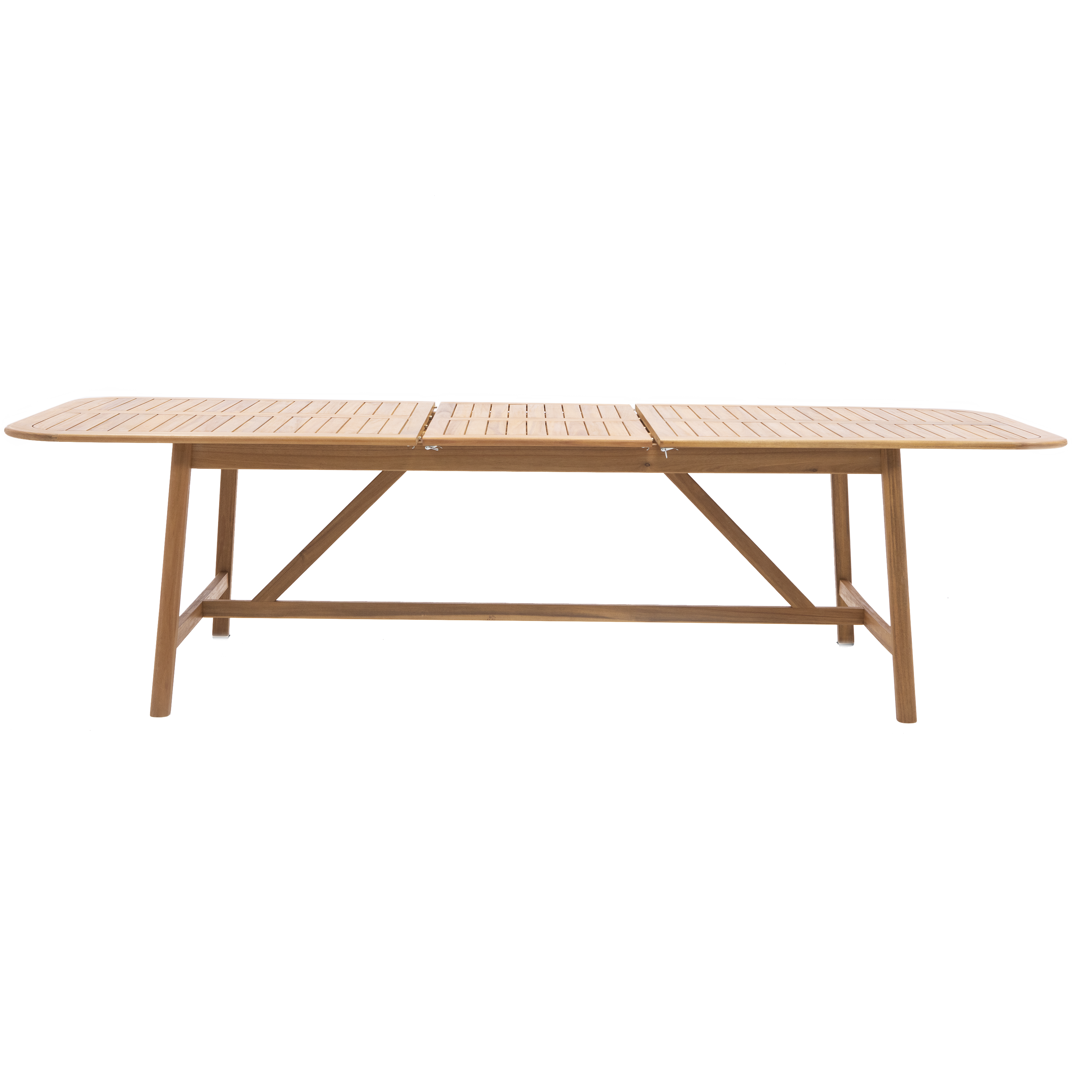 Mesa de jardín extensible NATERIAL Oasis de acacia de 219/278x76x100 cm - 6