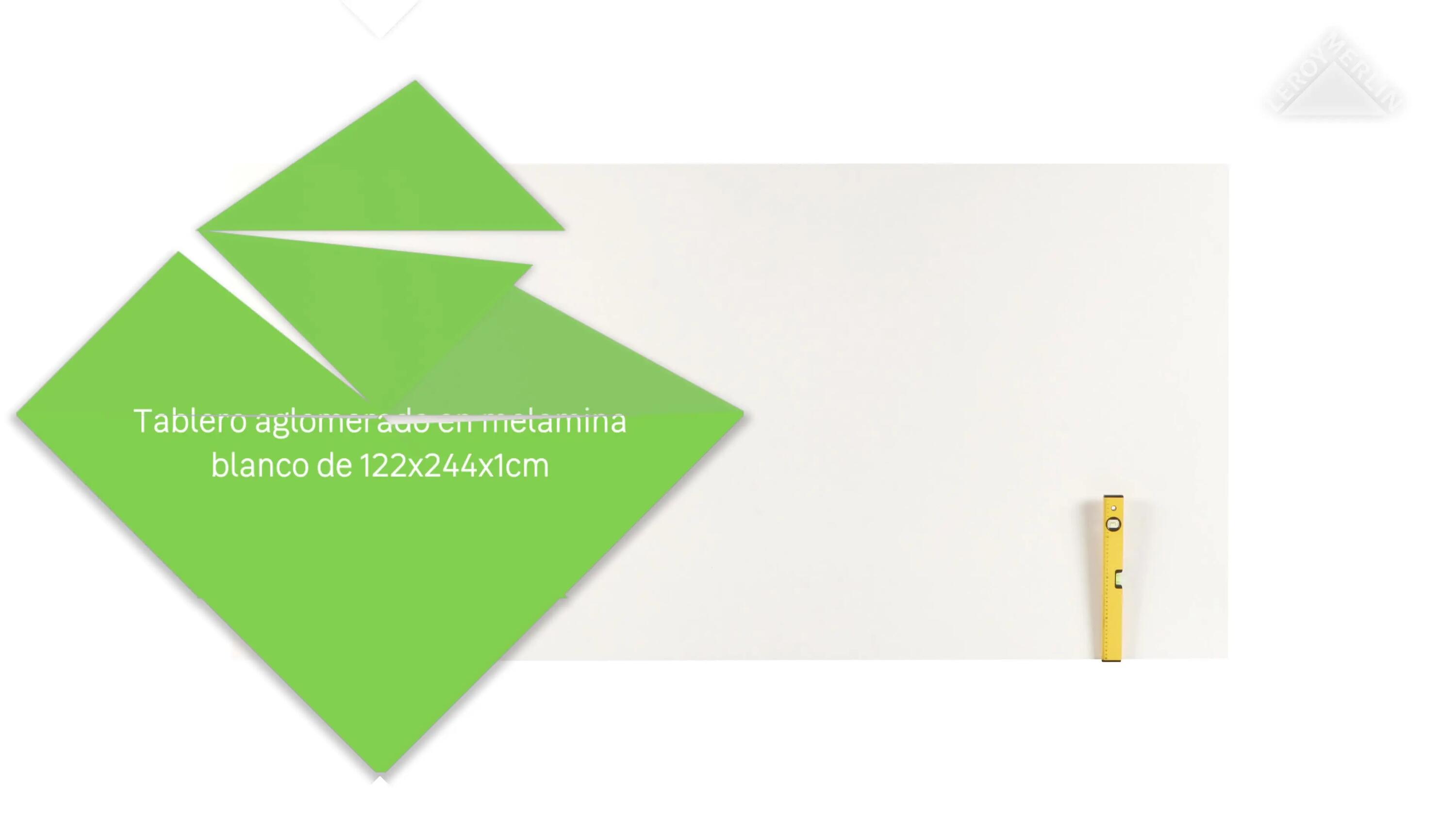 Placa de melamina BRANCA LISA 2440X1220X10MM - 4