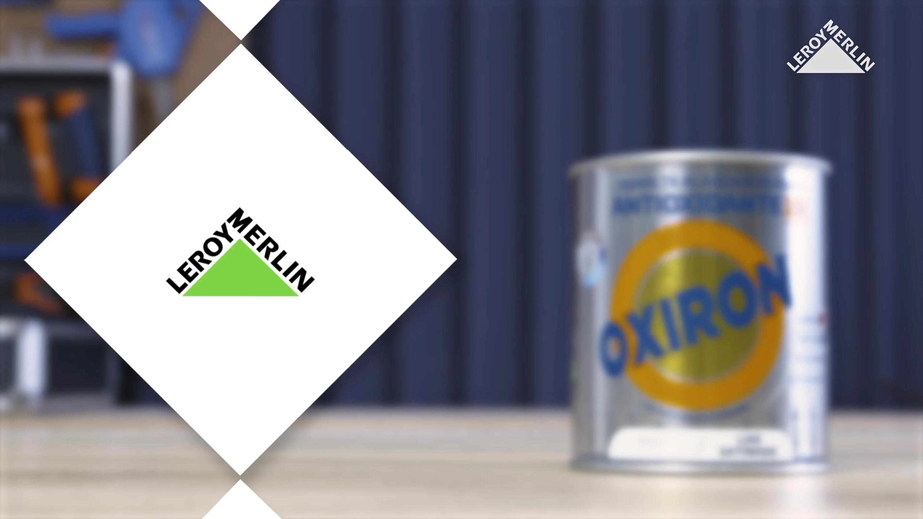 Pintura Oxiron Liso agua satinado 0,75 L blanco - 12