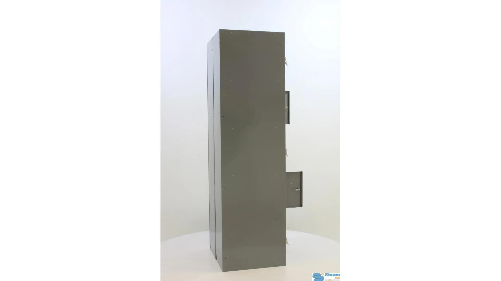 Cacifo metálico PRO 5X2 PORTAS 180X60X50CM - 4