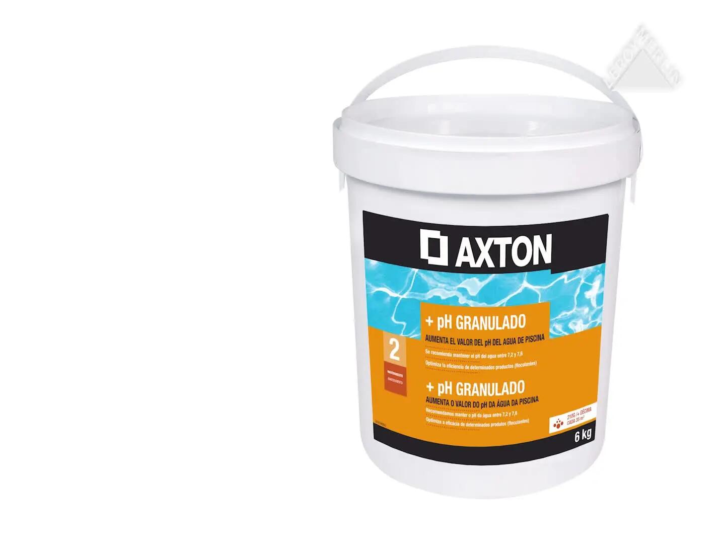 Elevador de pH piscinas AXTON granulado 6 kg - 2