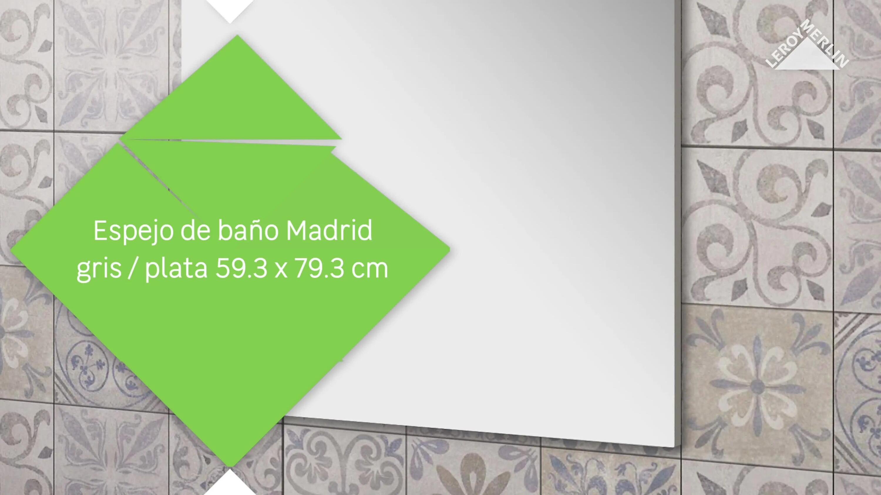 Espejo de baño rectangular Lain 60x80 cm (sin luz) - 5