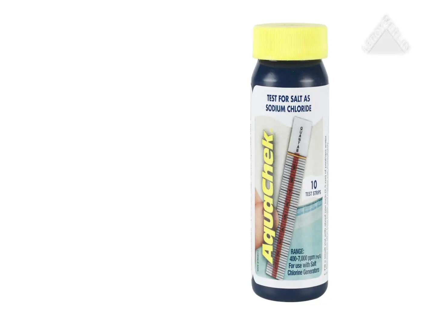 Pack 10 tiras analizador sal Aquacheck QP - 2