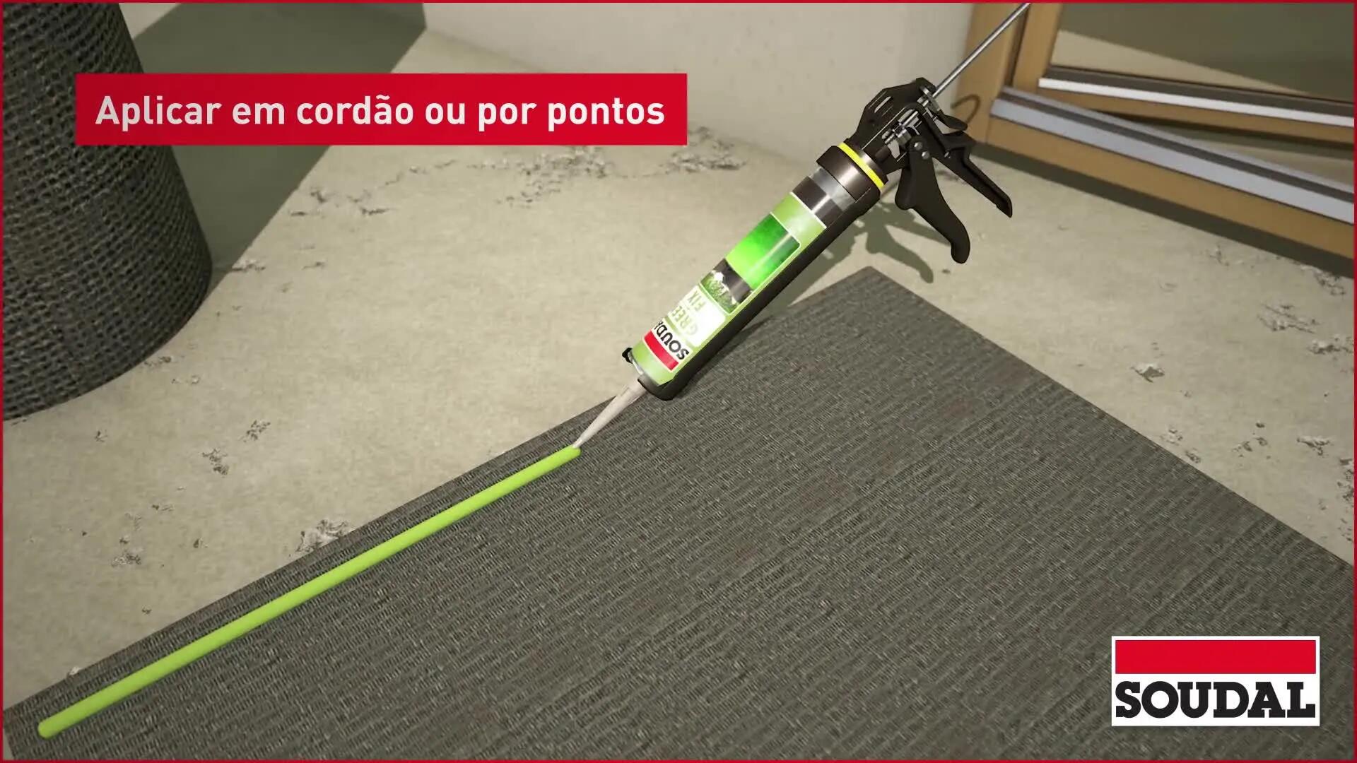 Cola relva 290 ml verde Greenfix Soudal - 2