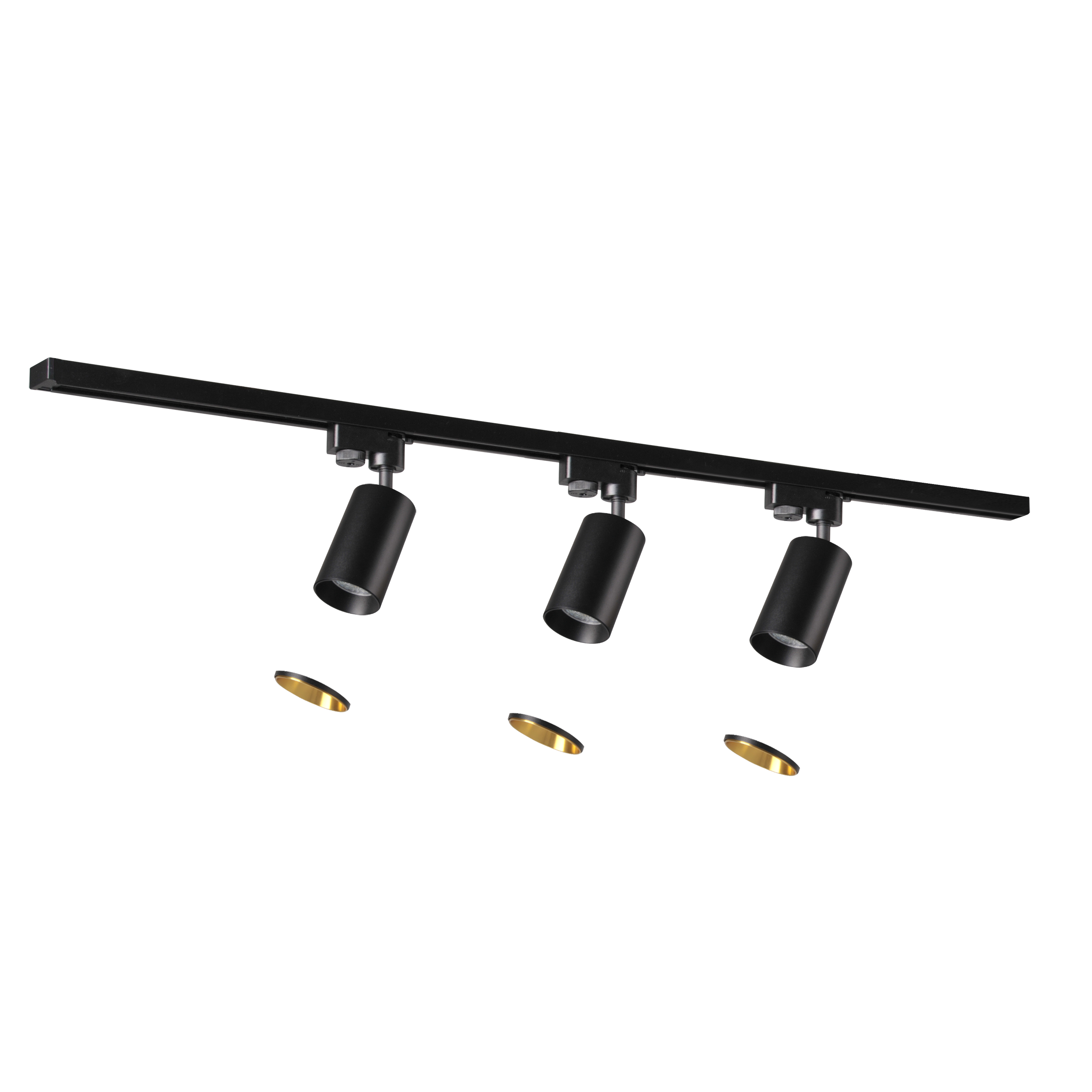 Szyna oświetleniowa Maribel czarna 3 x GU10 1F Goldlux - 6