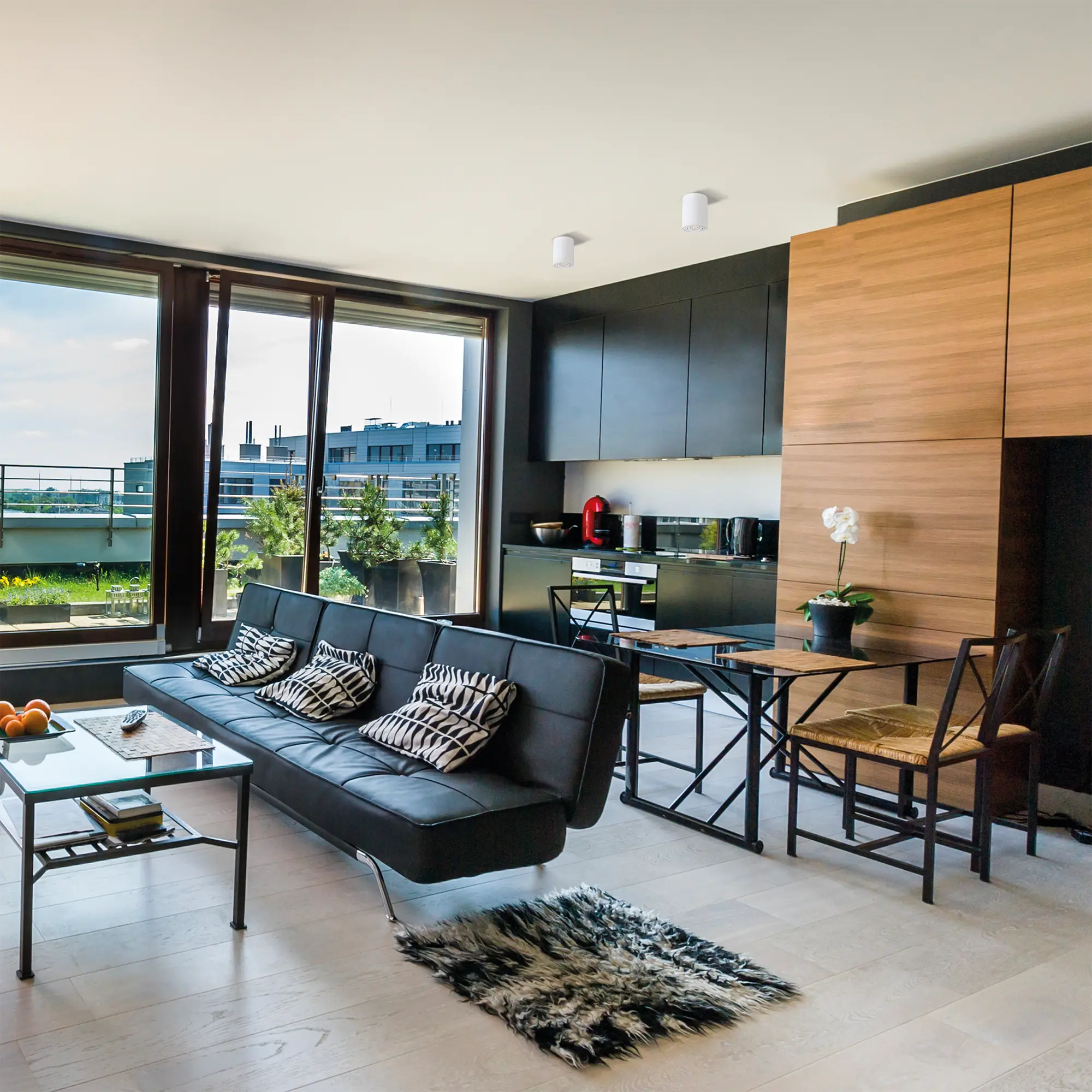 Oprawa natynkowa Bord XS biała GU10 Kanlux - 2