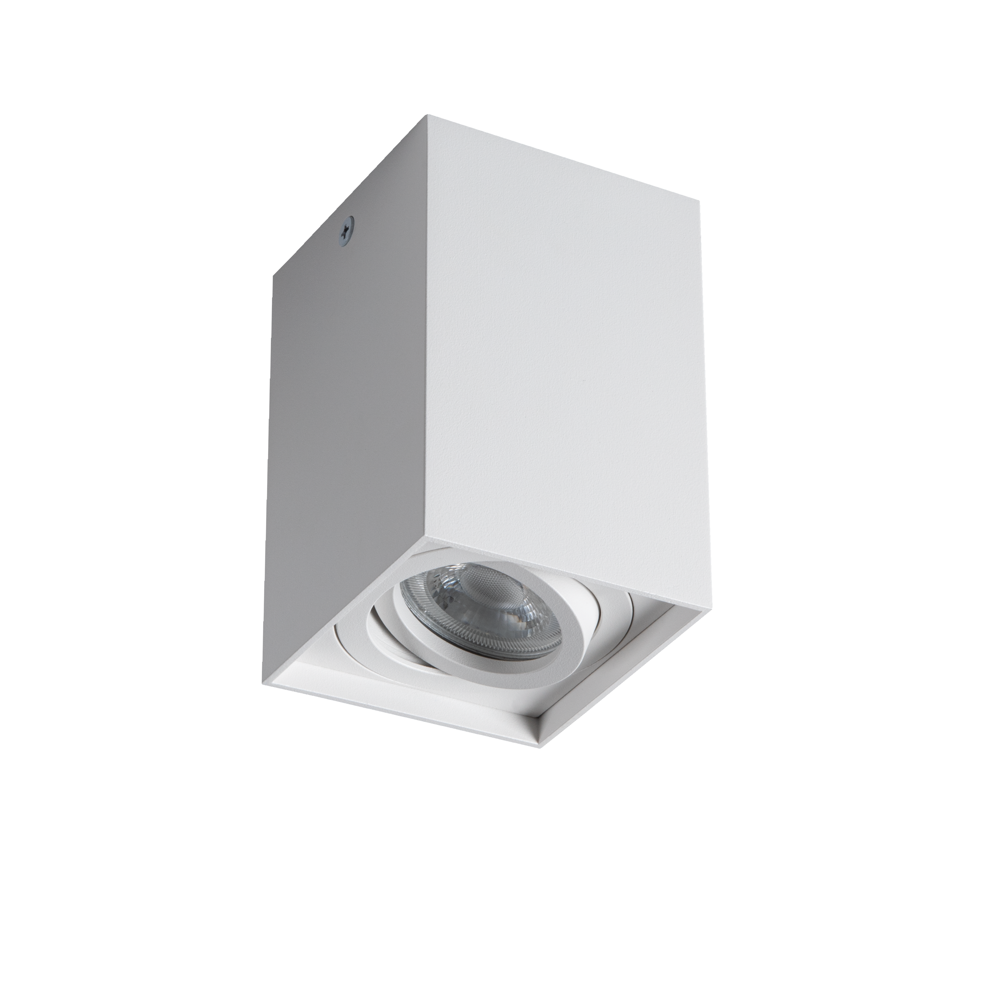 Oprawa natynkowa Gord XS GU10 10W śr. 8 cm biała Kanlux