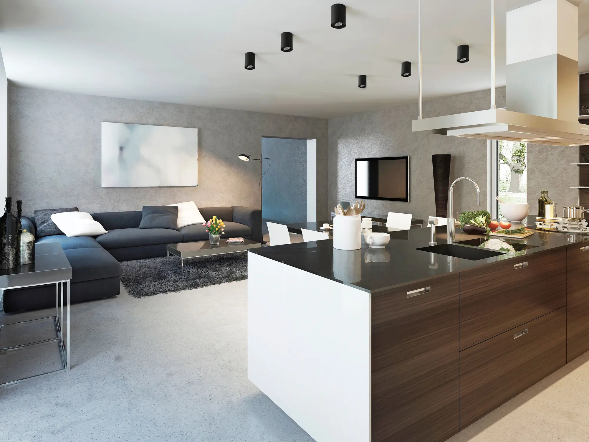 Oprawa natynkowa Bord XS czarna GU10 Kanlux - 3