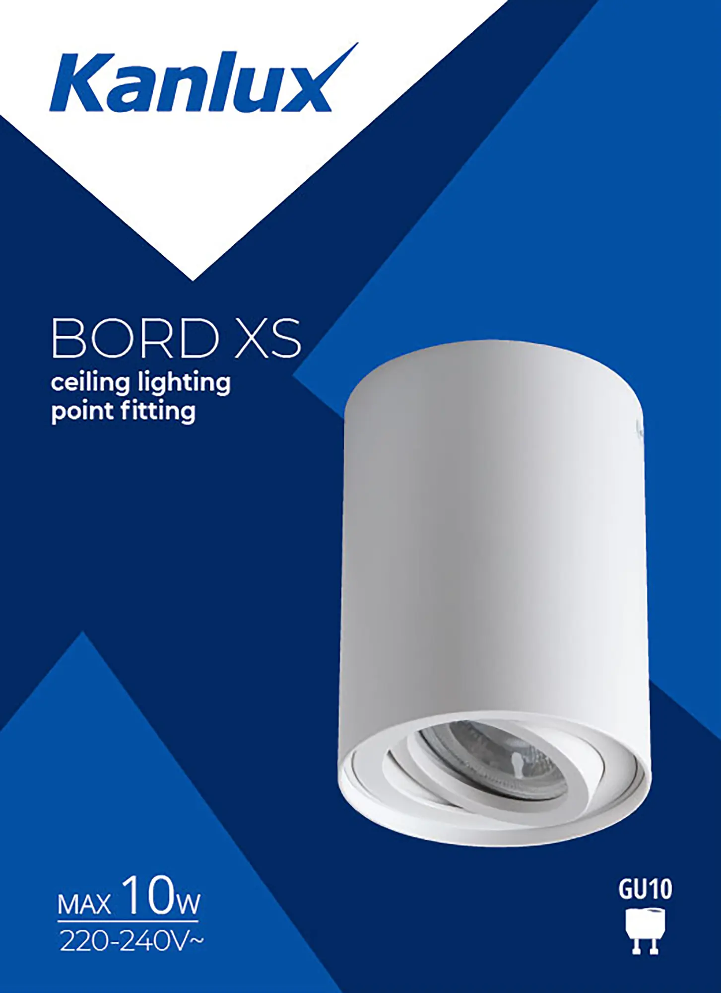 Oprawa natynkowa Bord XS biała GU10 Kanlux - 4