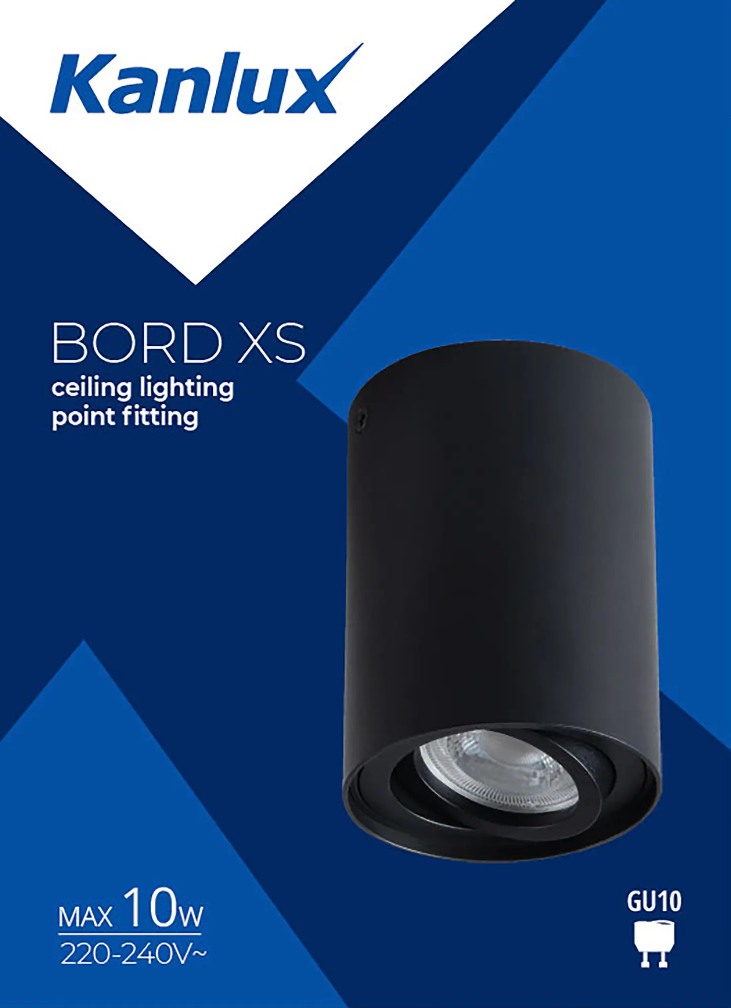 Oprawa natynkowa Bord XS czarna GU10 Kanlux - 6