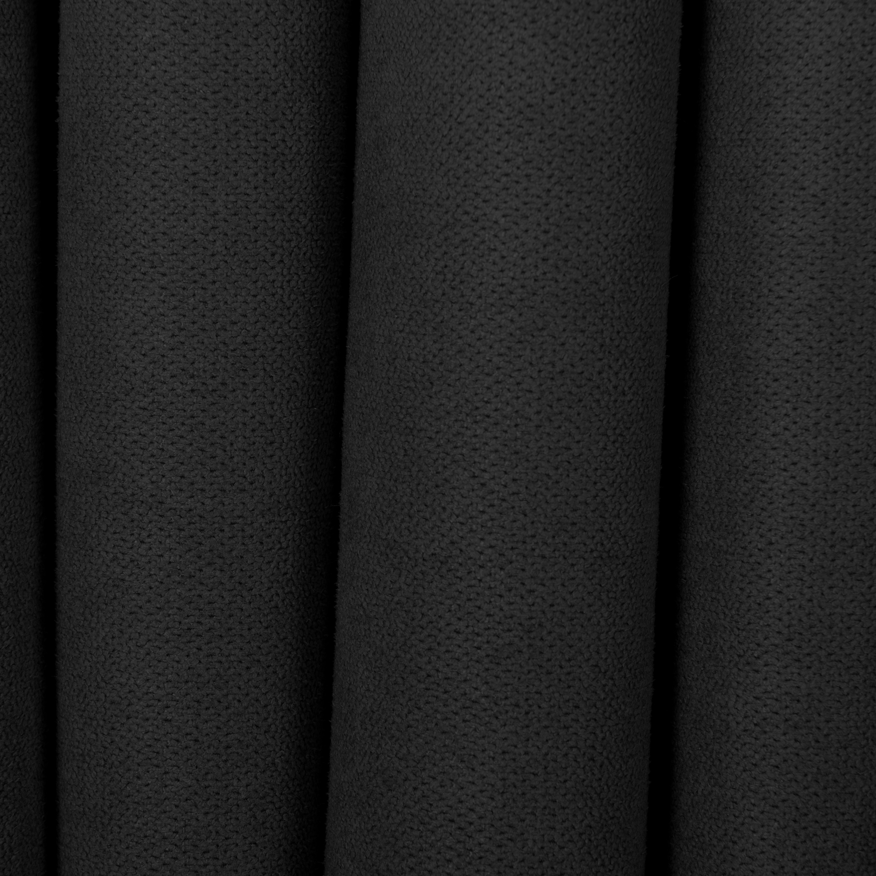 Zasłona termiczna Ragnar czarna 140 x 280 cm na przelotkach Inspire - 5