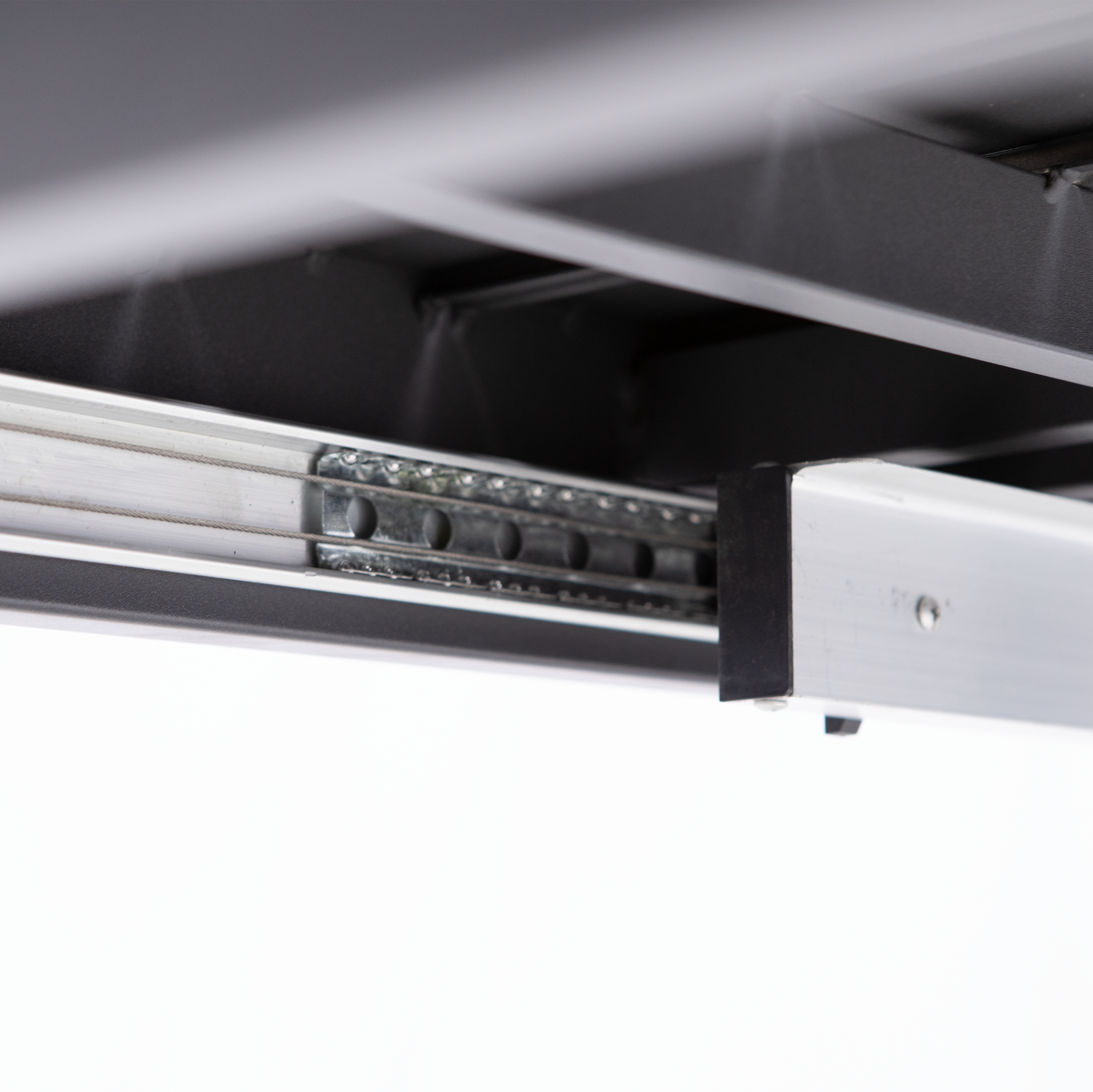 Tavolo da giardino allungabile Sanibel in alluminio grigio per 8 persone 180/240x100cm - 14