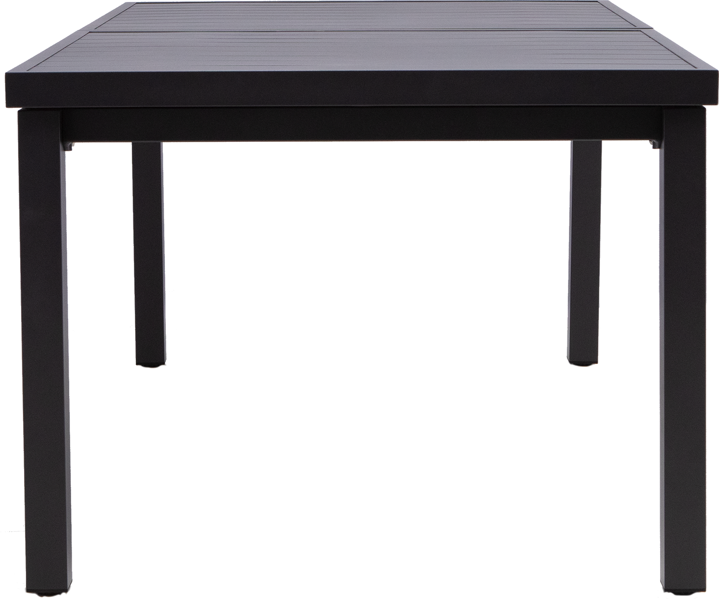 Tavolo da giardino allungabile Sanibel in alluminio grigio per 8 persone 180/240x100cm - 9