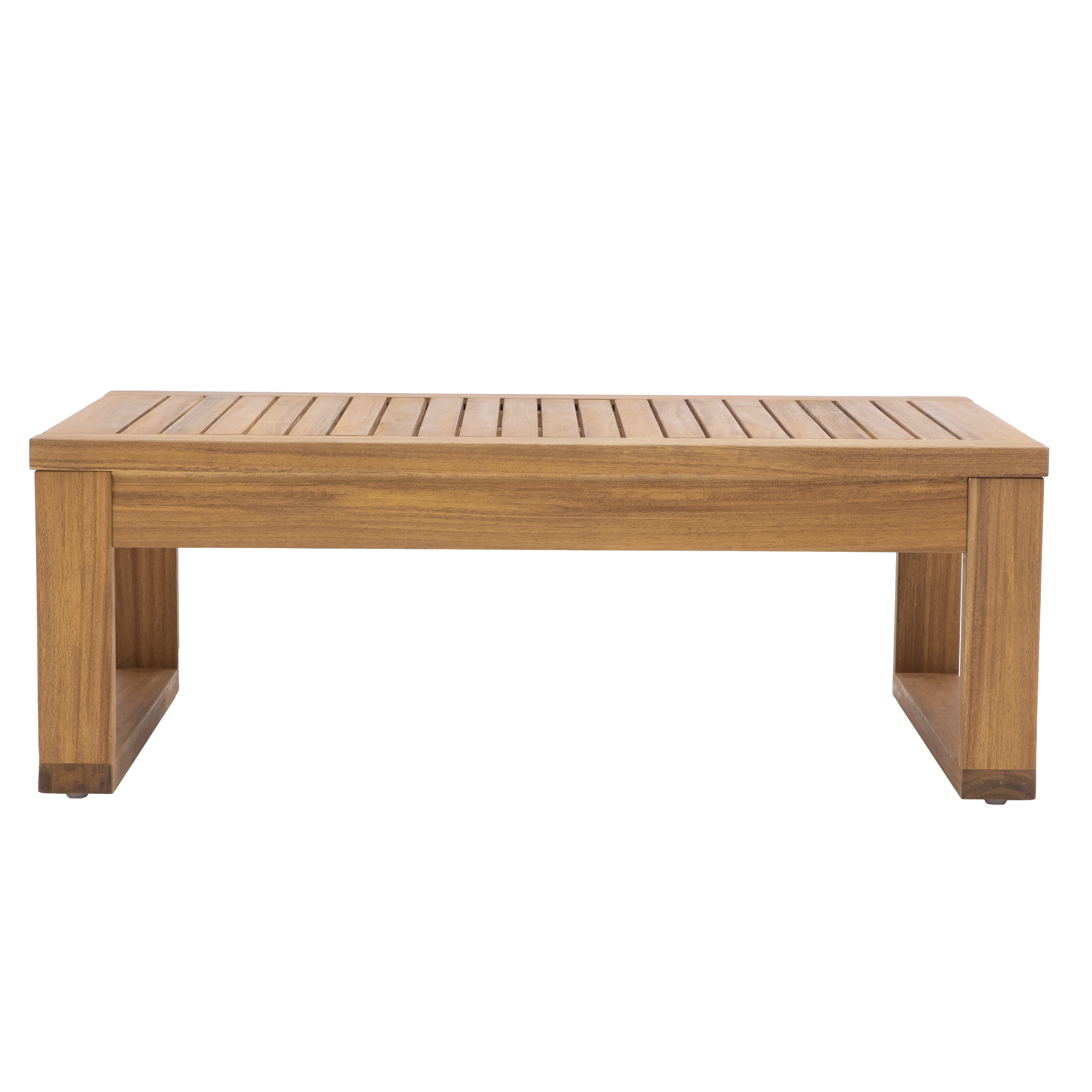 Salon bas en acacia Solaris NATERIAL, 4 personnes - 12