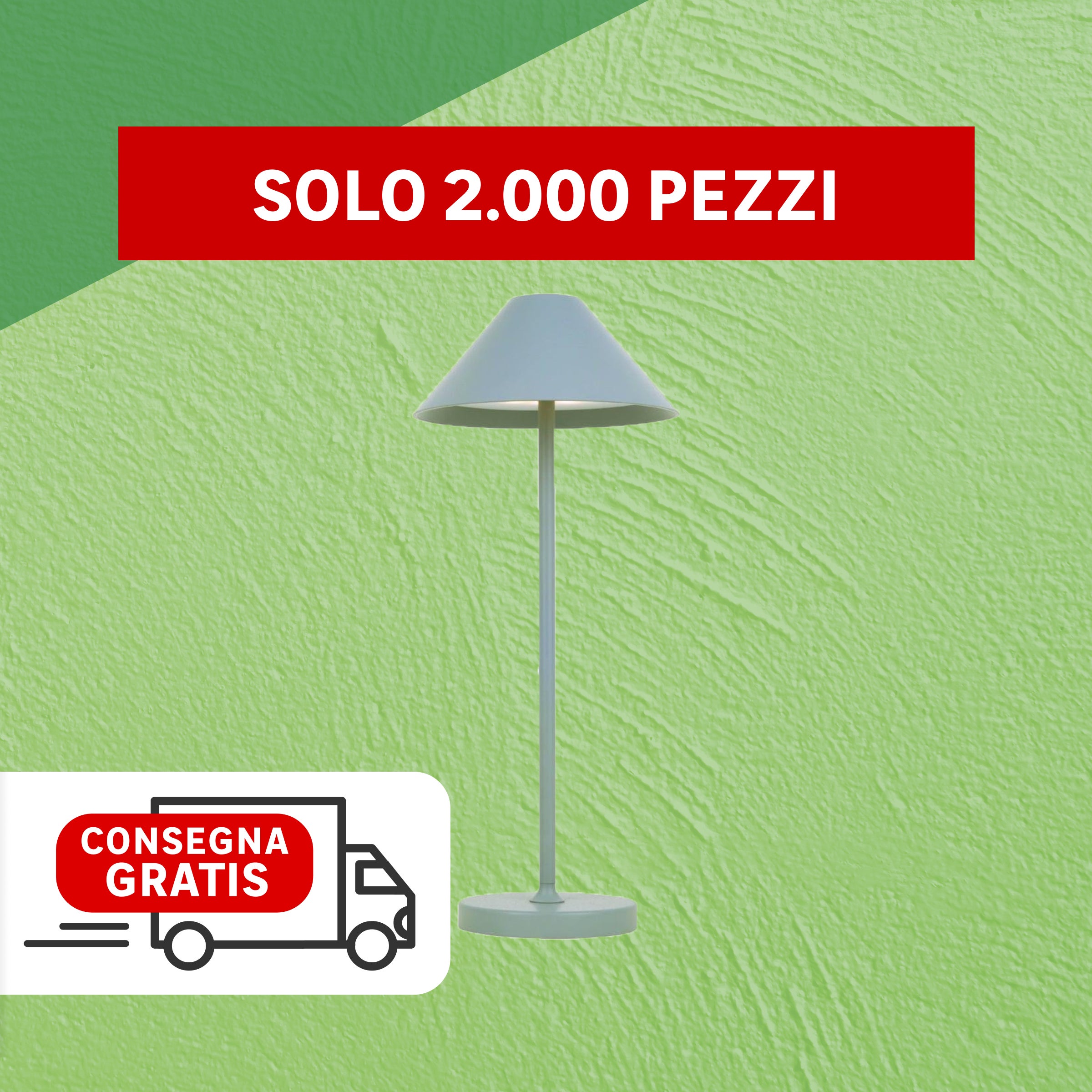 Mini Lampeggiante Blu Con Funzionamento A Batterie O Usb. Blu. Dj