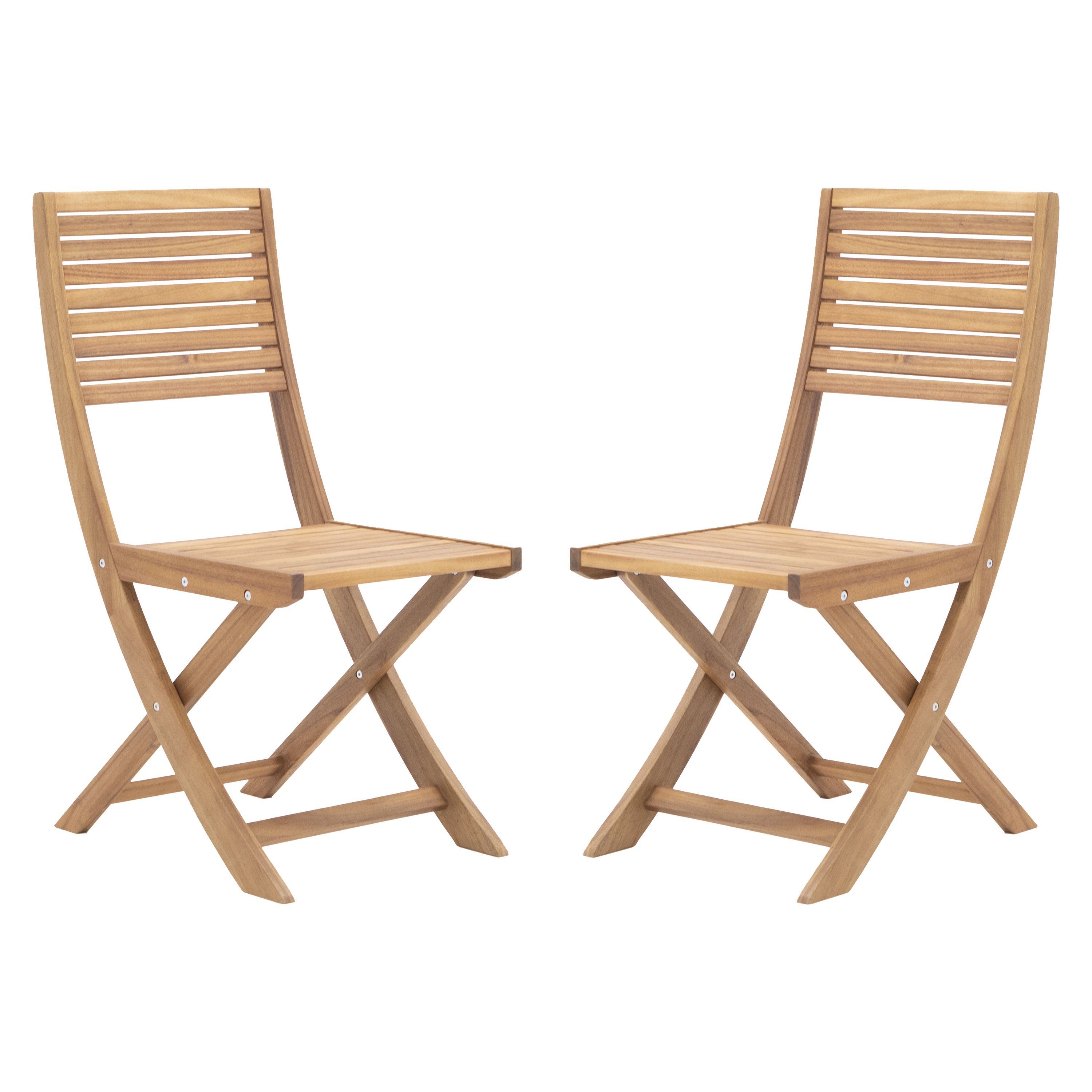 Chaise Solaris II en Bois – Lot de 2