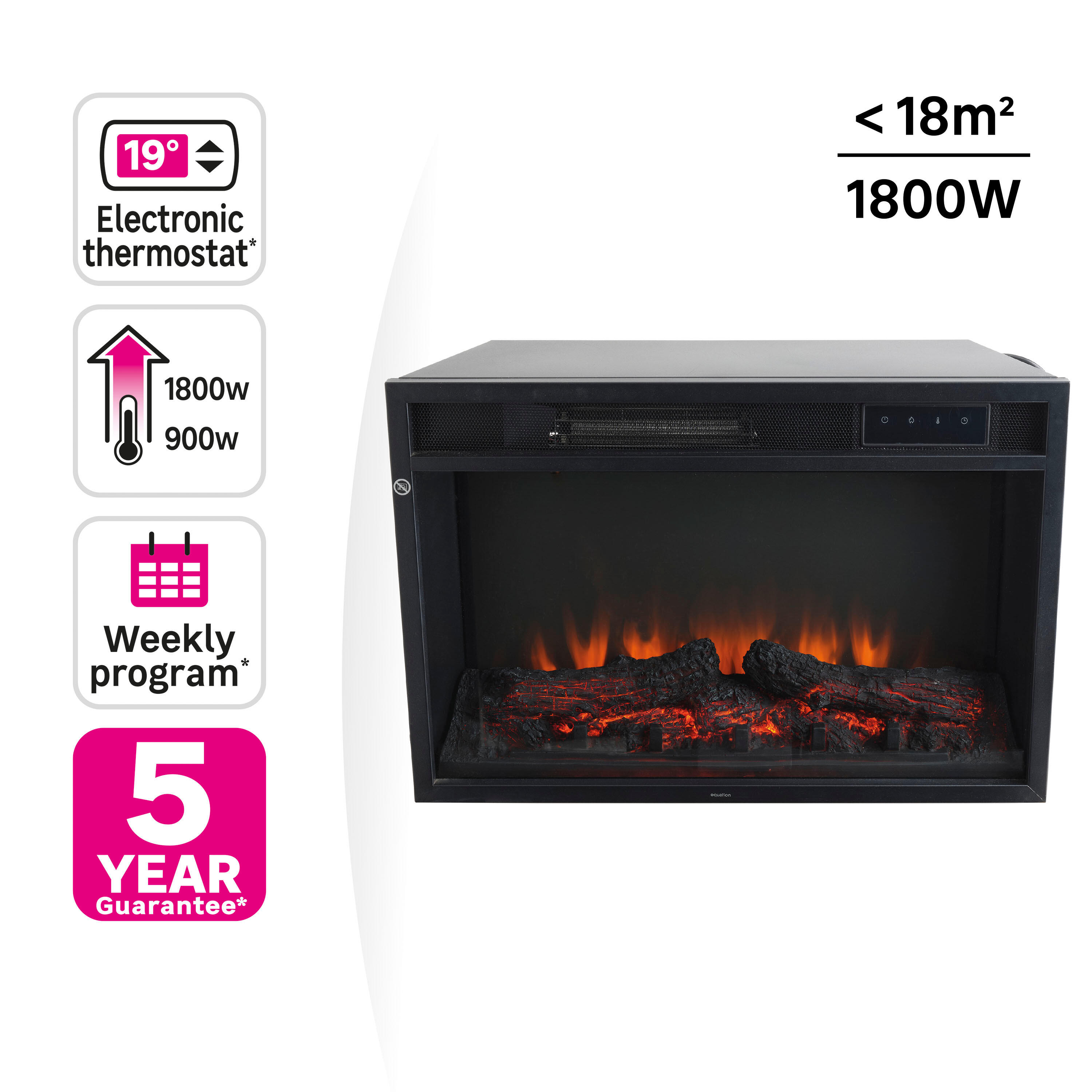 Salamandra elétrica EQUATION FOOT4 1800W PRETO - 7