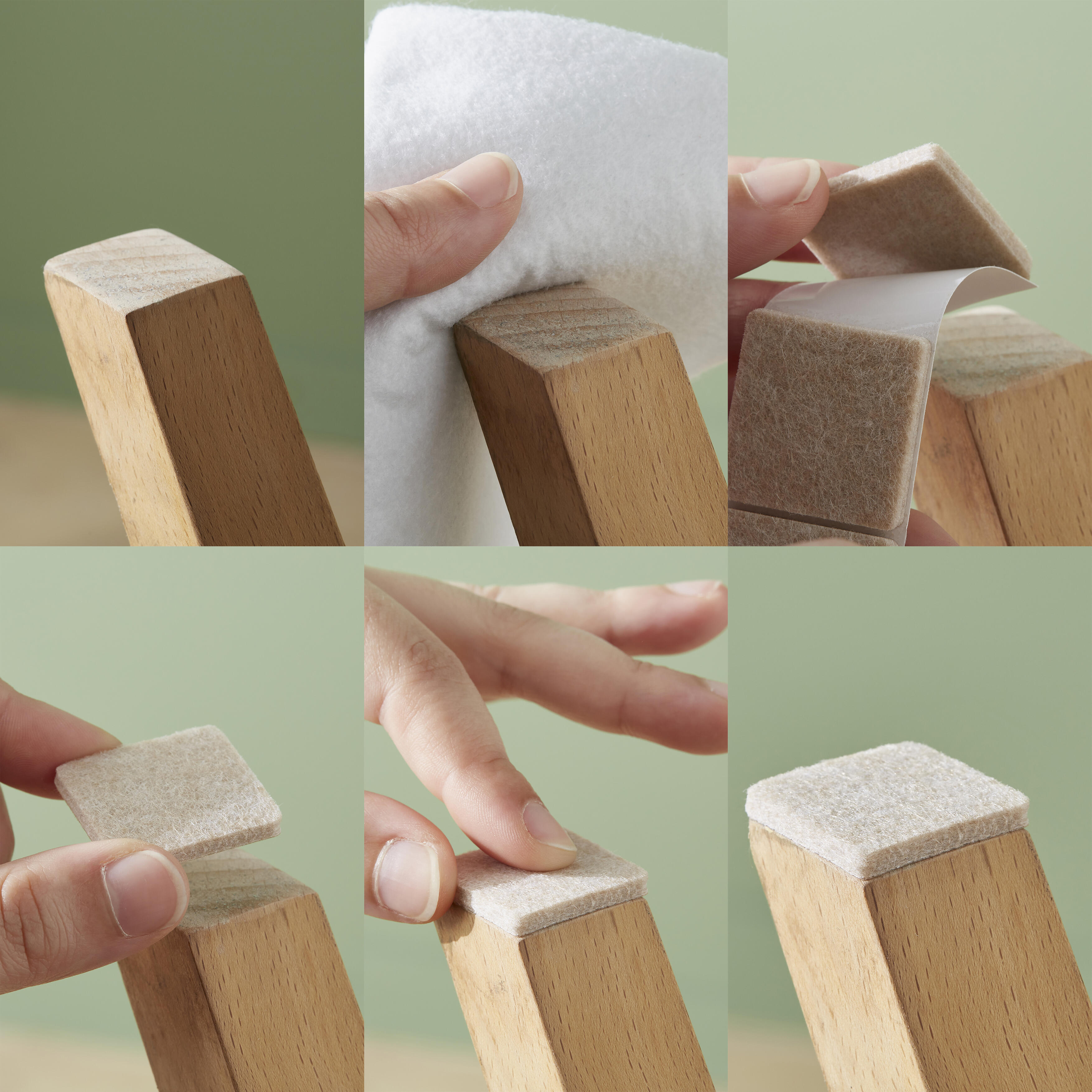 Podkładki filcowe samoprzylepne 23 x 29 mm 8 szt. Standers - 5