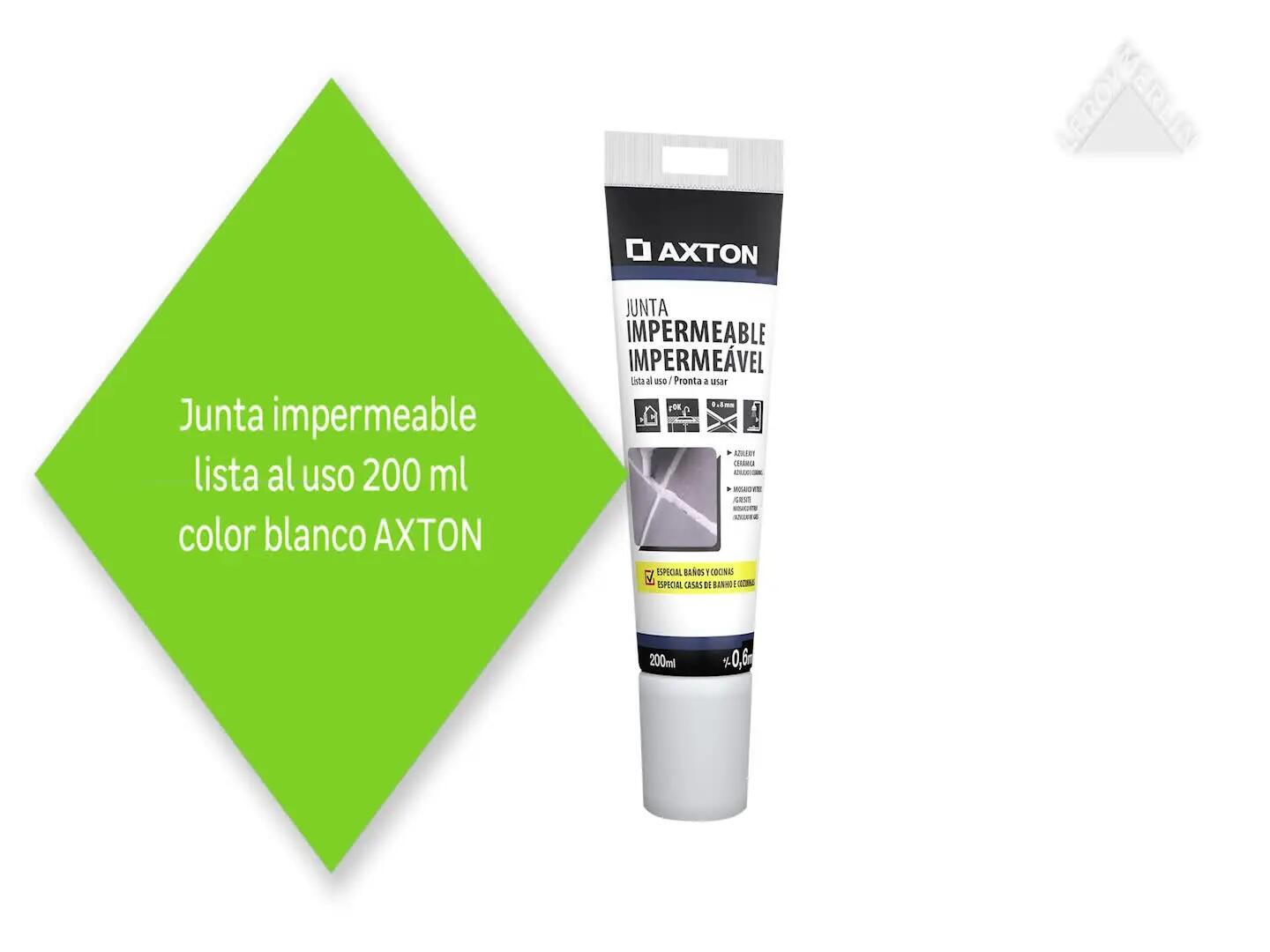 Junta impermeable lista al uso AXTON Blanco 0.20kg - 2