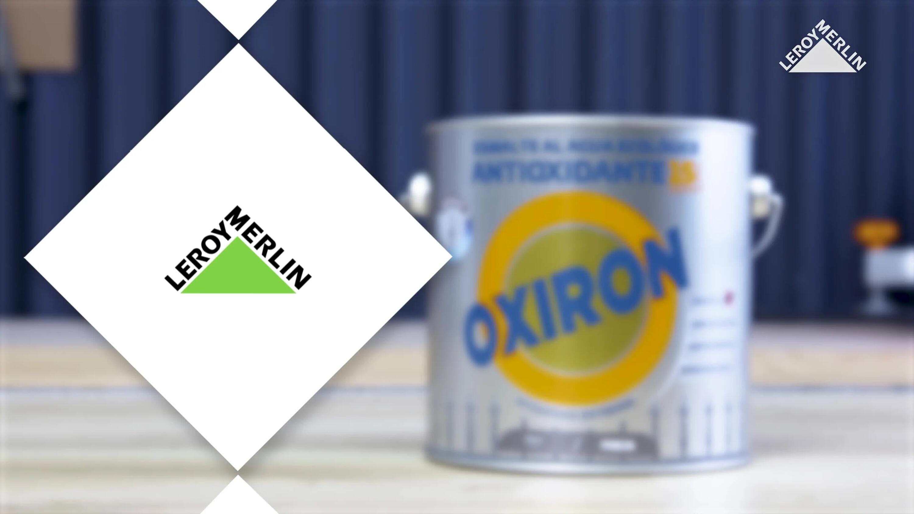 Pintura exterior color negro para acero inoxidable, mobiliario de jardín OXIRON brillante 2.5L base agua aplicación directa sobre el óxido - 9