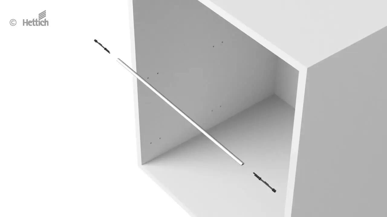 Pack de 2 sistemas push-open cajón 50 kg - 15