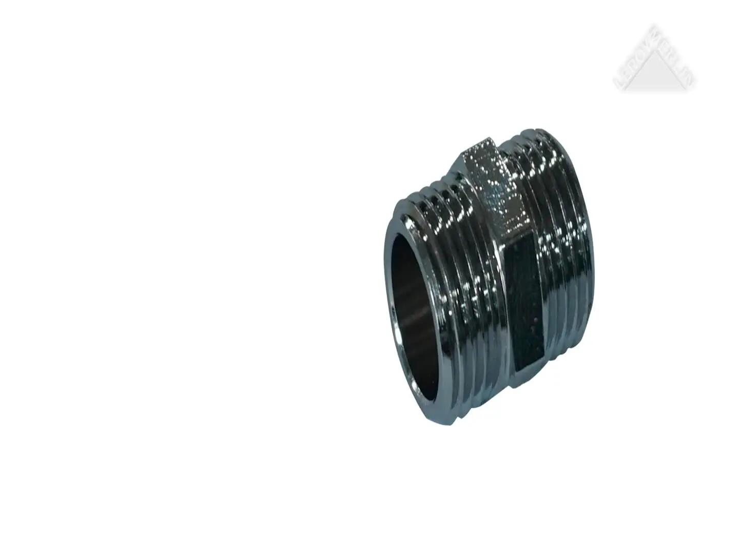 Machón de latón M 1/2 - M1/2 R-R CR - 2