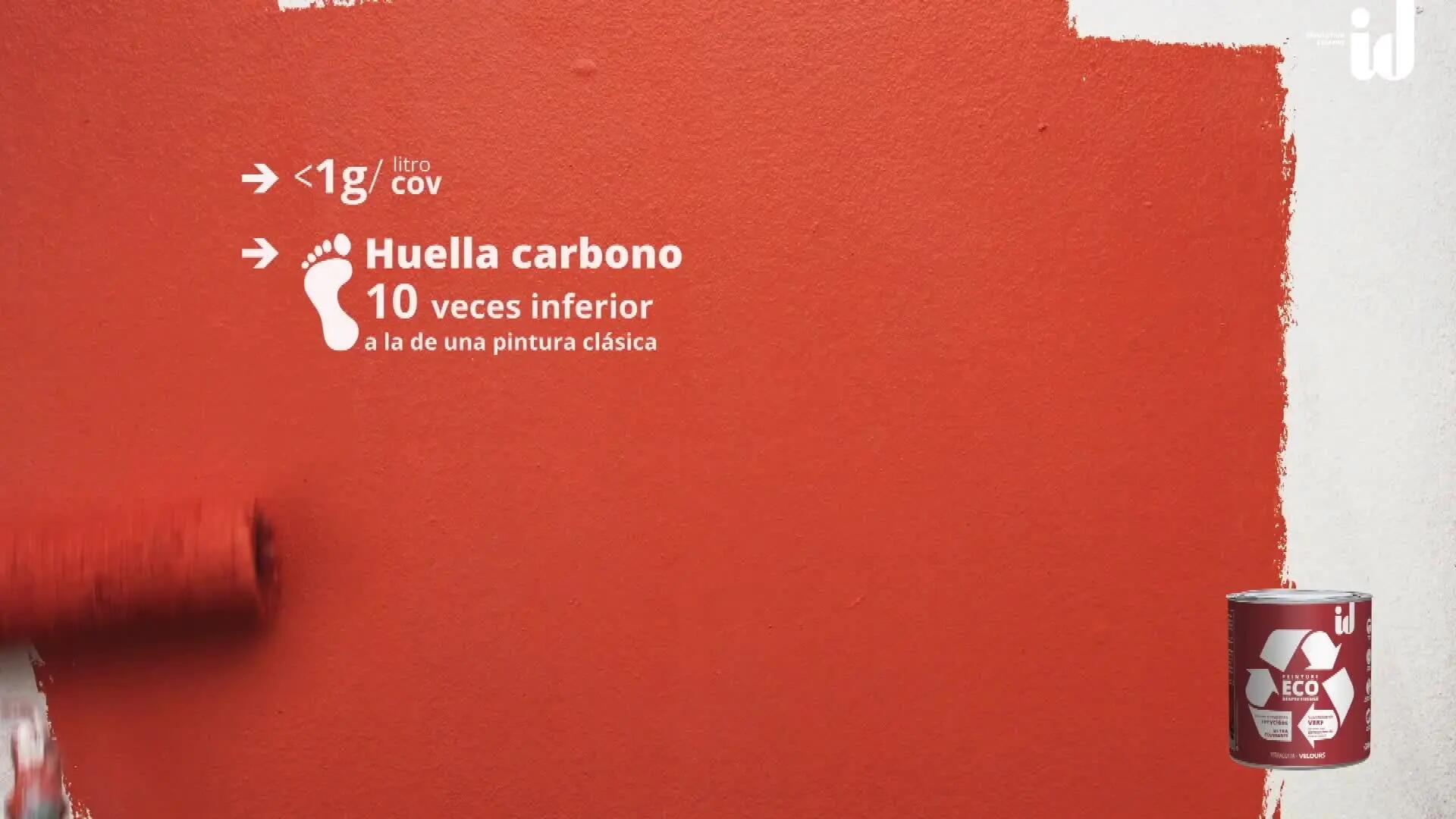 Pintura de interior Eco ID color lino terciopelo 500ml para paredes - 4
