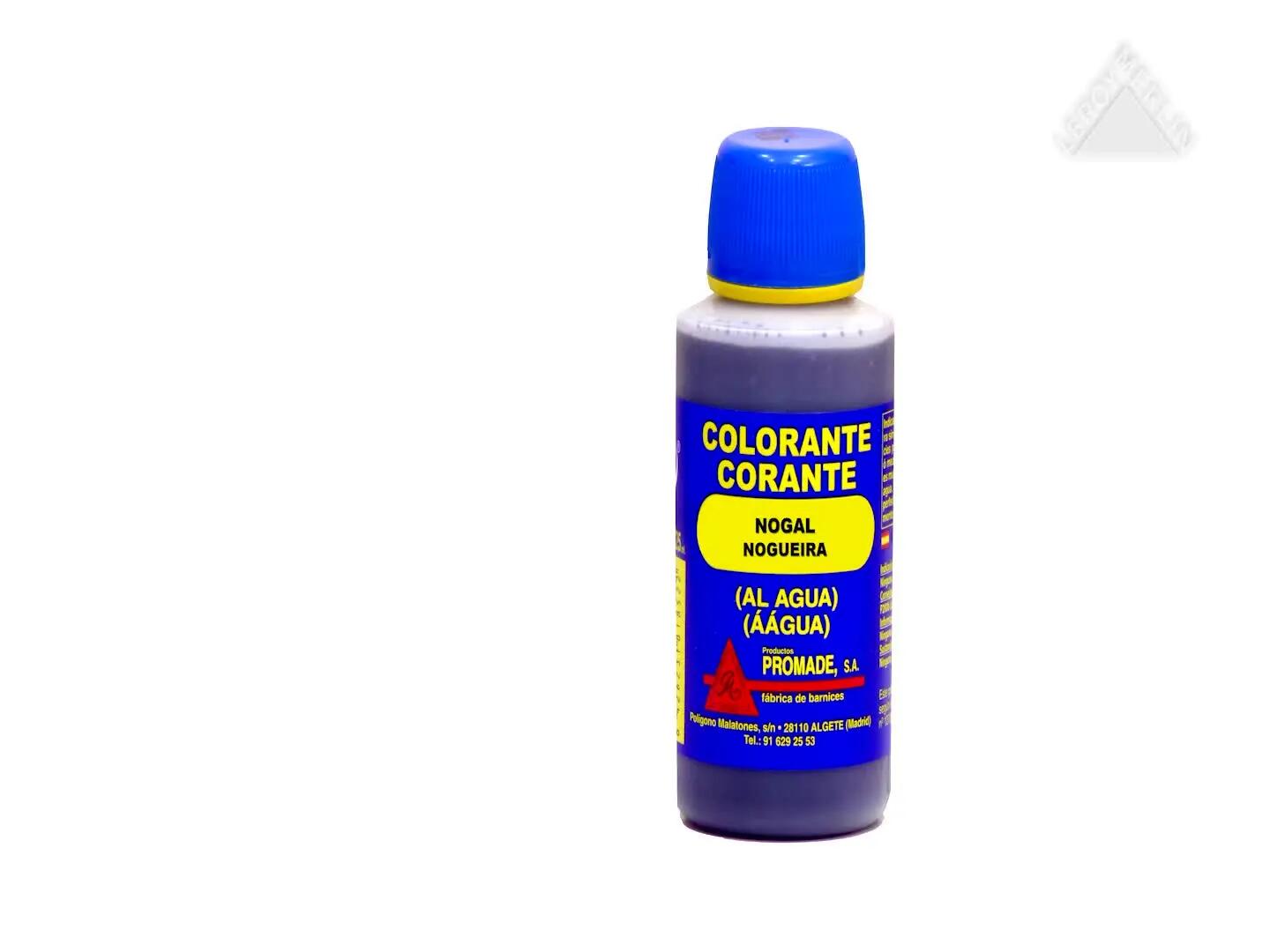 Colorante de madera interior PROMADE en color nogal, acabado mate para mobiliario líquido de 125 ml. Base agua. - 4