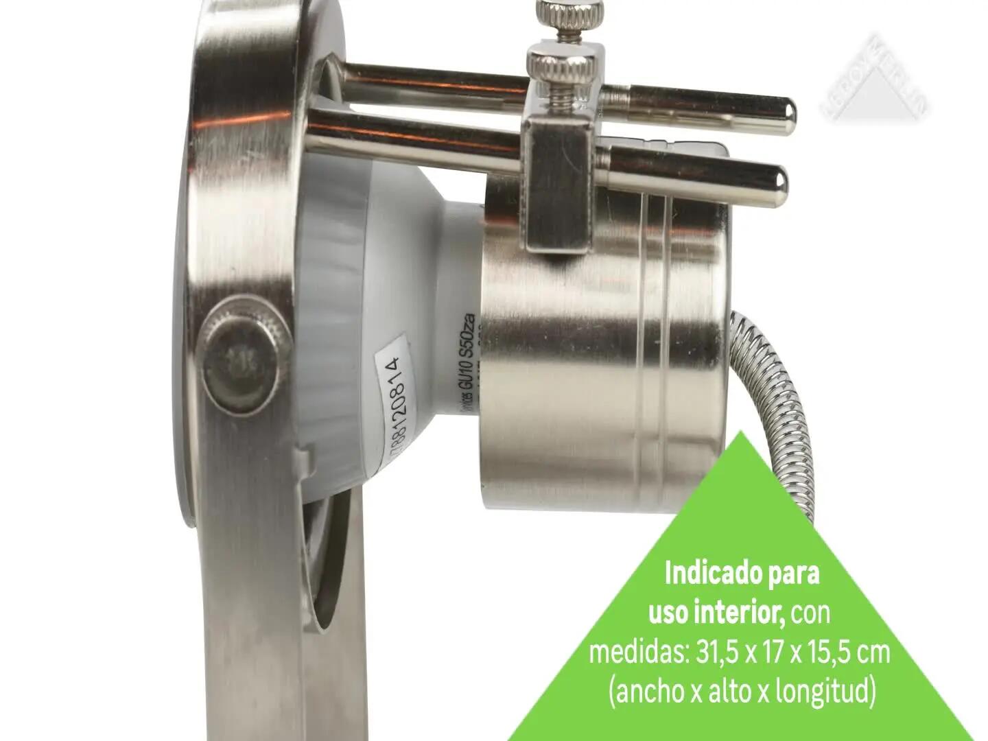 Barra de 2 focos INSPIRE Technic cromo - 3