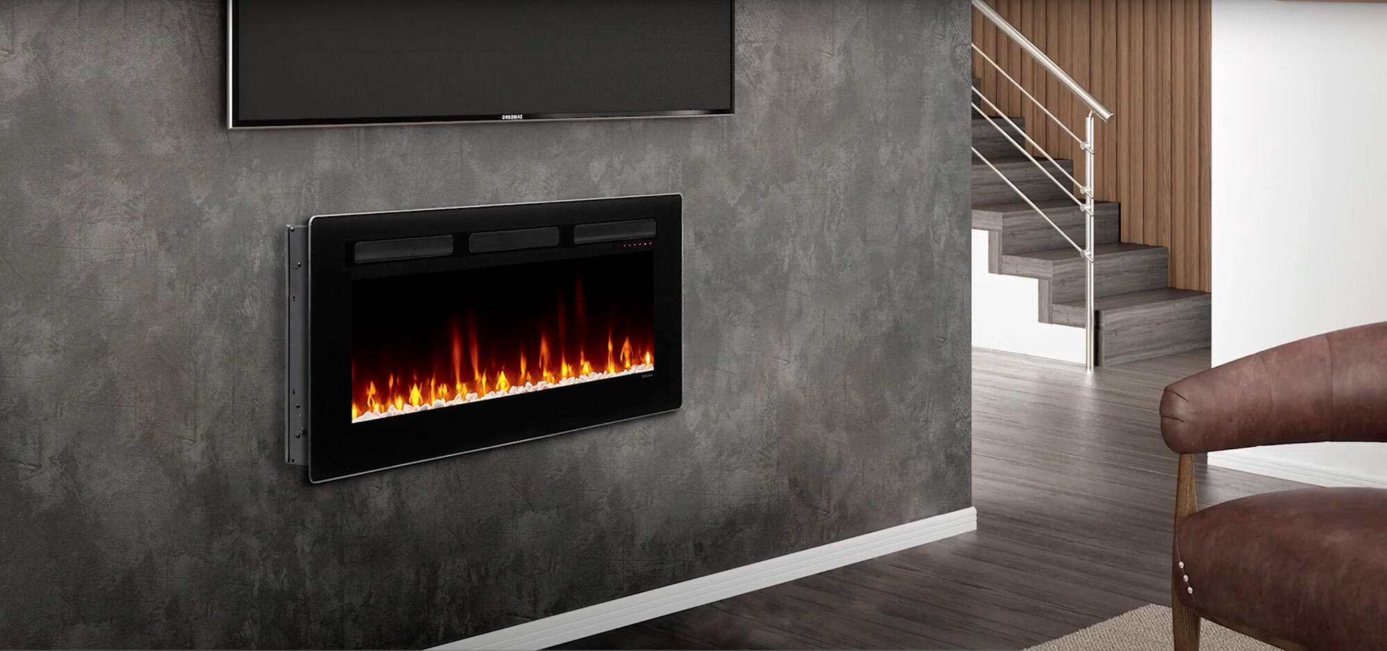 Chimenea eléctrica DIMPLEX Sierra 48 de 49.5x121.9x13.2 cm - 3